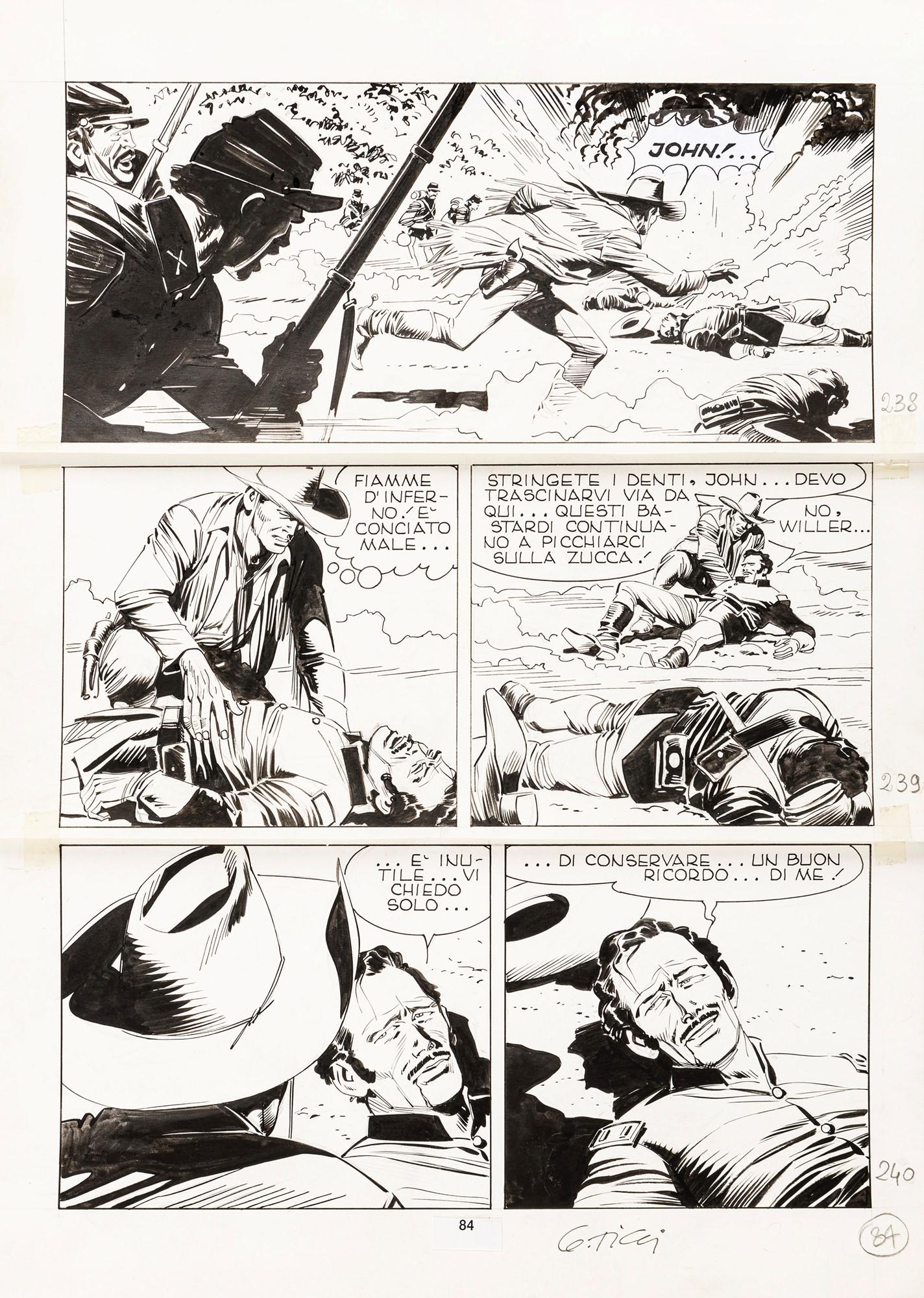 Ticci Giovanni - "Tex - Fuga da Anderville", 1985 (1 of 1)