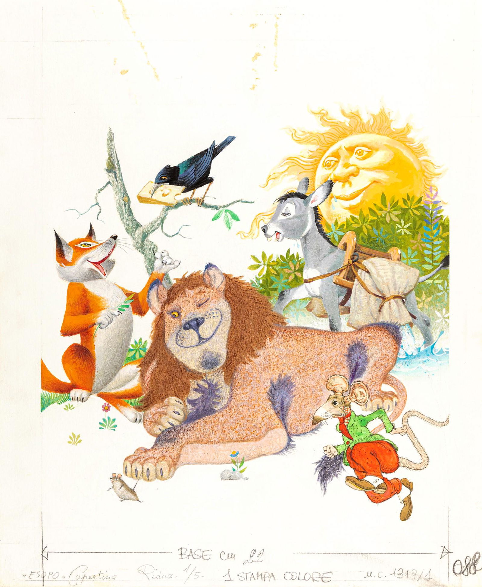 Baraldi Severino – "Le favole di Esopo (Aesop ’s Fables)", 1983 (1 of 1)