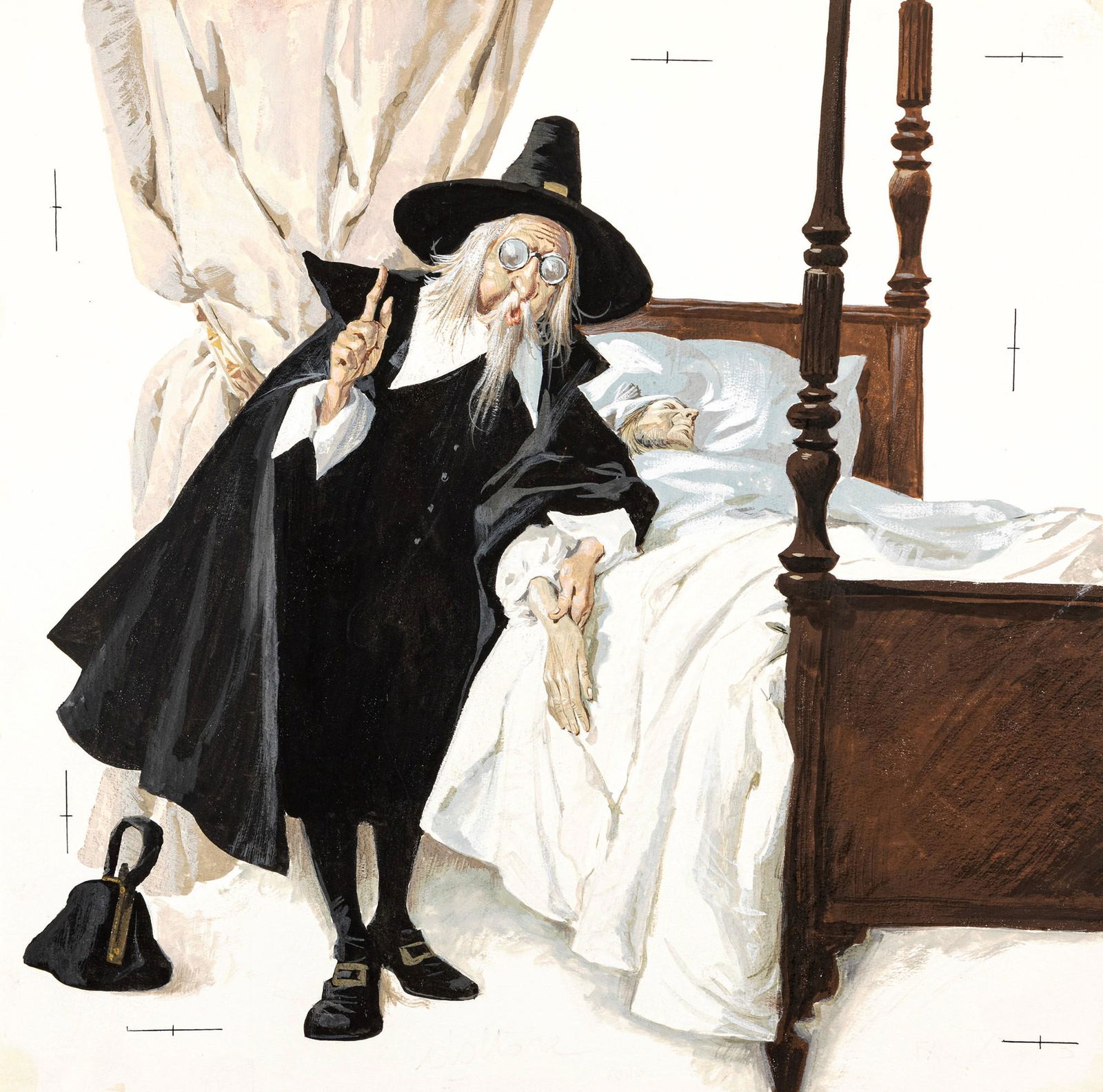 Maraja Libico – "I viaggi di Gulliver (Gulliver ’s Travels)", 1965: Maraja Libico – "I viaggi di Gulliver (Gulliver ’s Travels)", 1965 ITA tempera su cartone, 32,5 x 32 cm Illustrazione originale realizzata da Maraja per il romanzo "I viaggi d