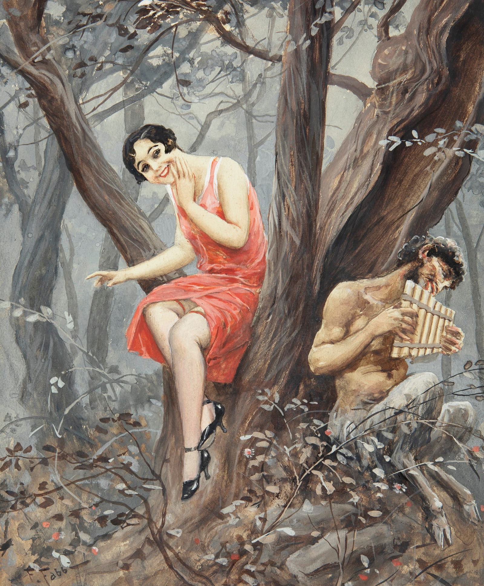 Fabbi Fabio - "Sinfonia del bosco", anni ‘20 (1 of 1)