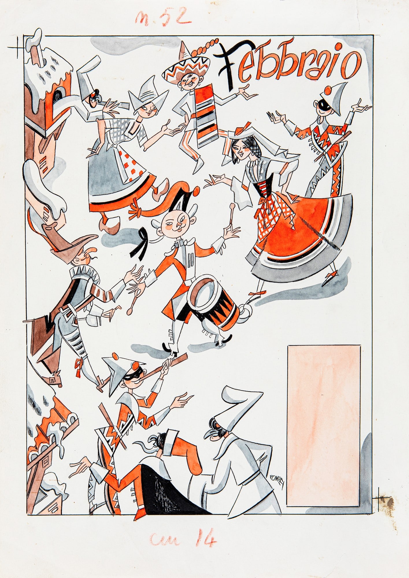 Pompei Mario - "Febbraio", anni ‘40 (1 of 1)