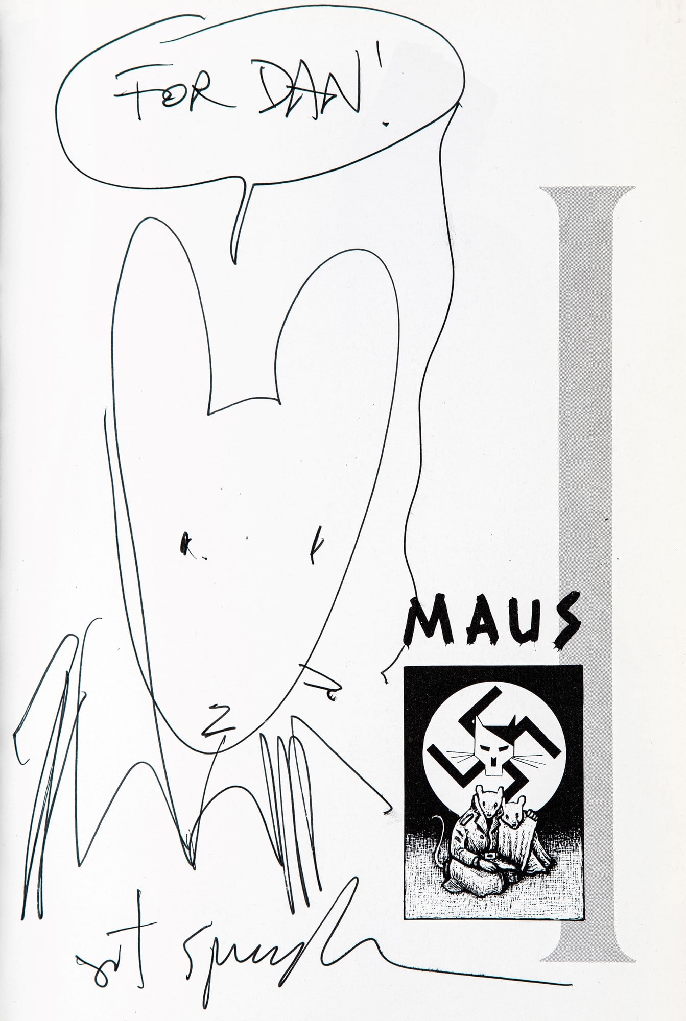 Spiegelman Art - "Maus", 1992 (1 of 2)