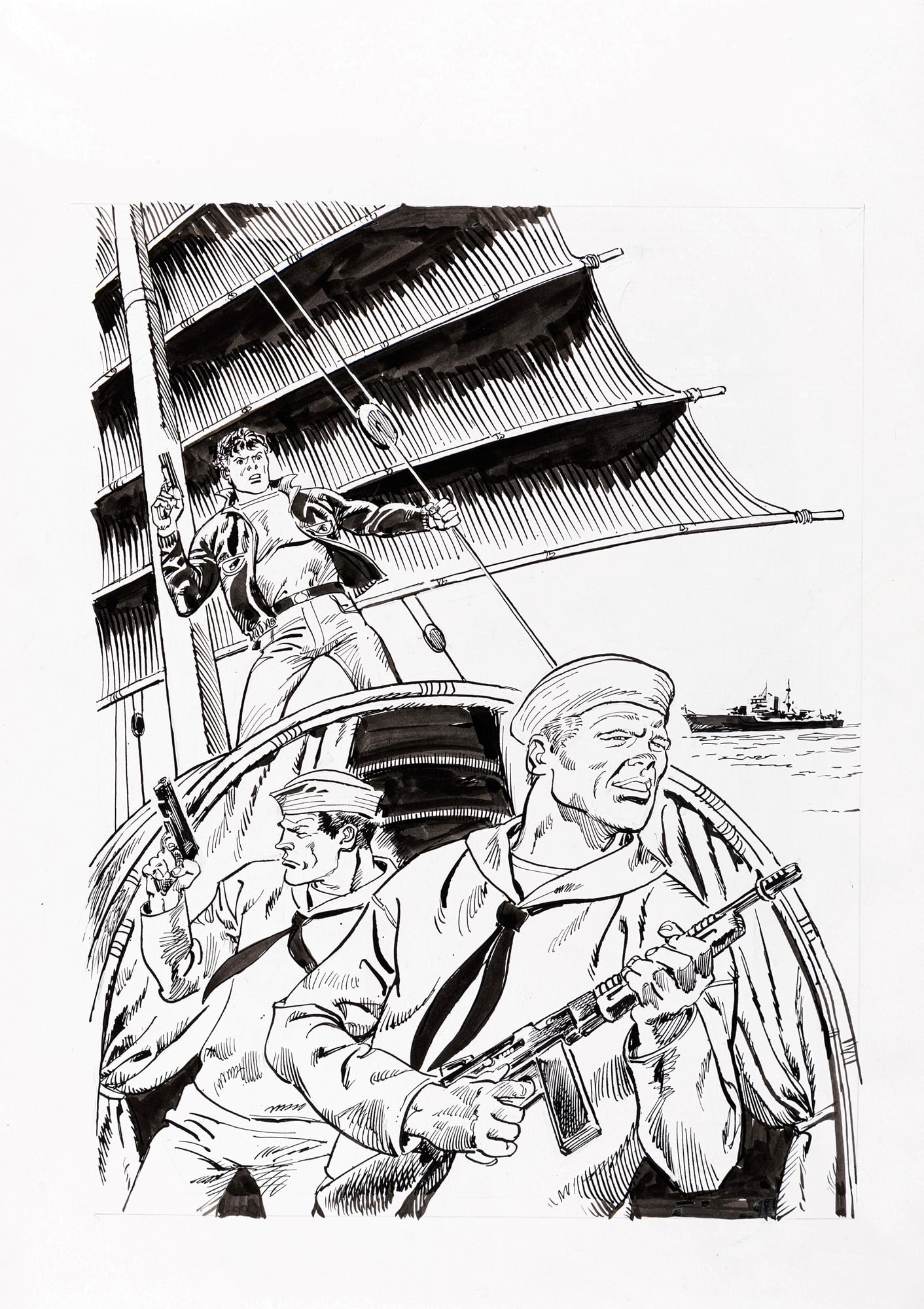 Diso Roberto - "Mister No - Sui mari della Cina", 2003 (1 of 2)