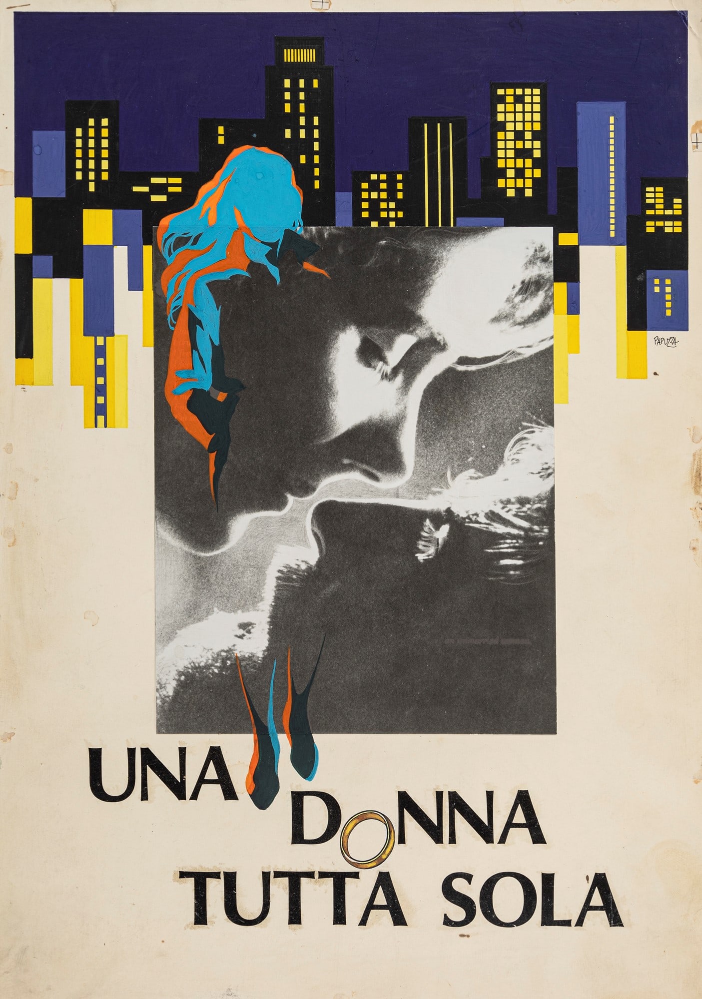 Papuzza Michelangelo - "Una donna tutta sola (An Unmarried Woman)", 1978 (1 of 5)