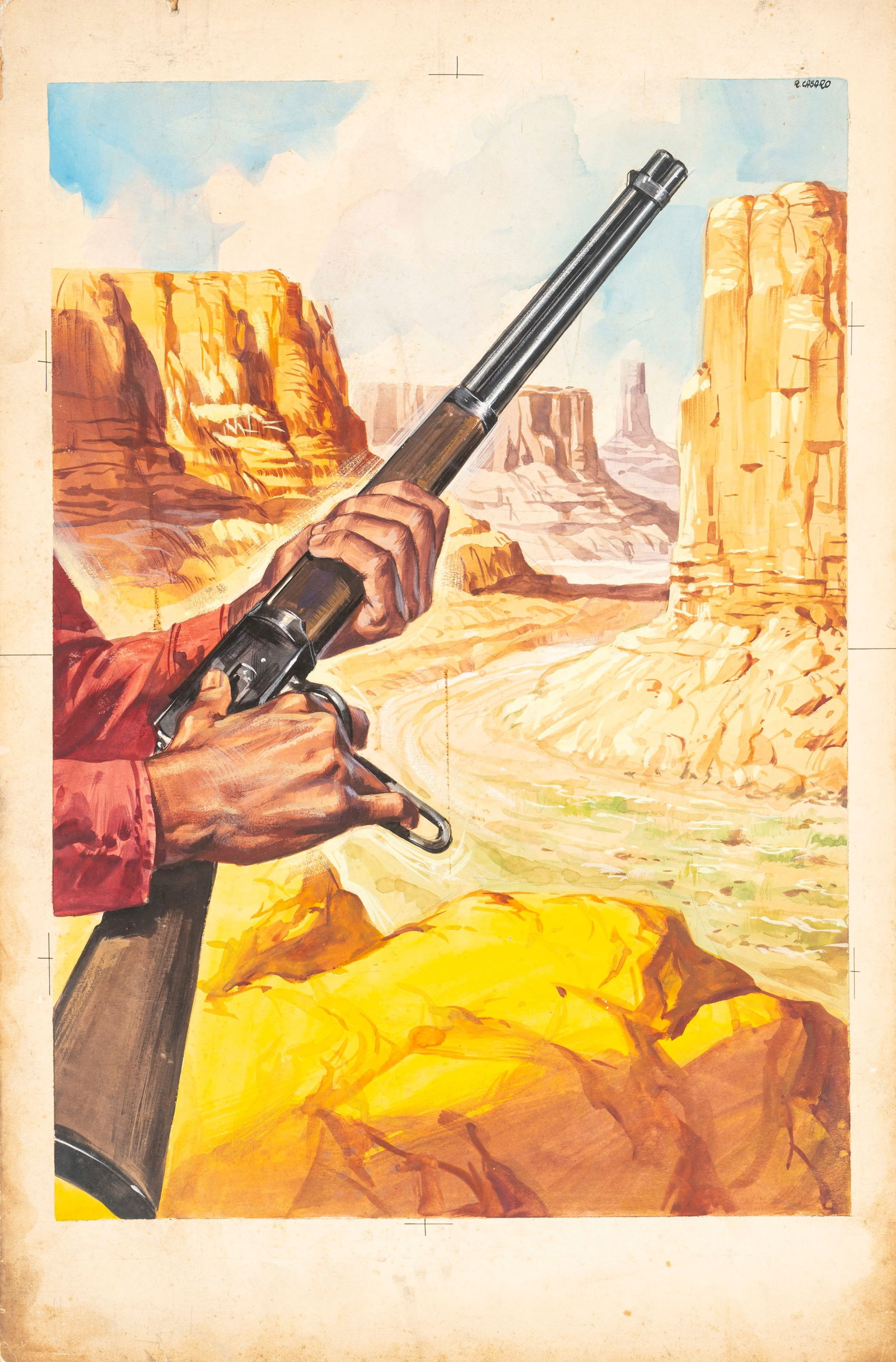 Casaro Renato "black Eagle Of Santa Fe", 1965 Auction