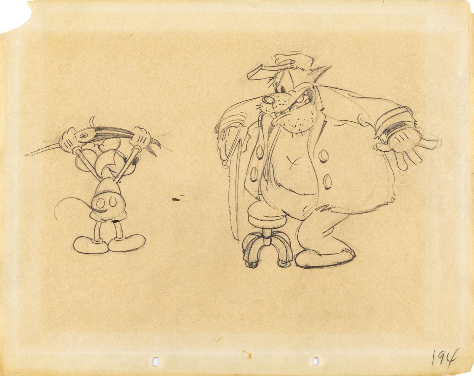Studio Disney - "Topolino e i pirati (Shanghaied)", 1934 (1 of 3)