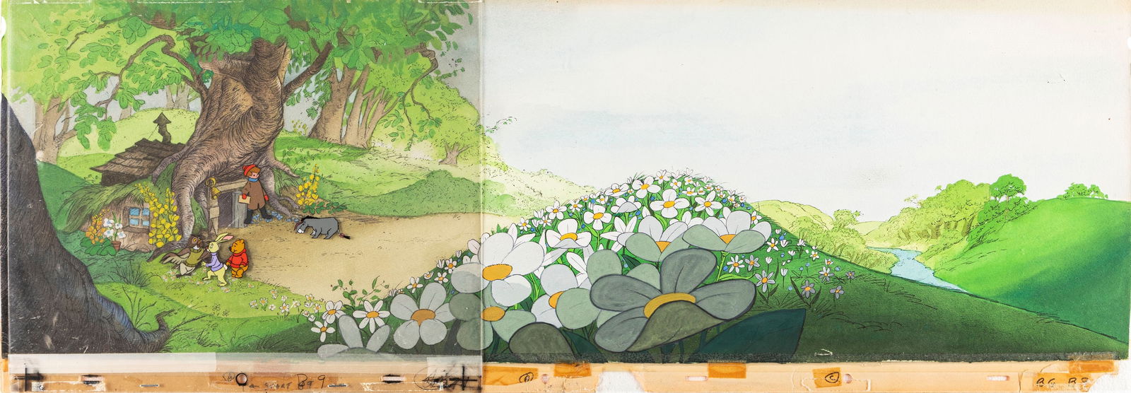 Studio Disney - "Winnie the Pooh", anni 80 (1 of 1)