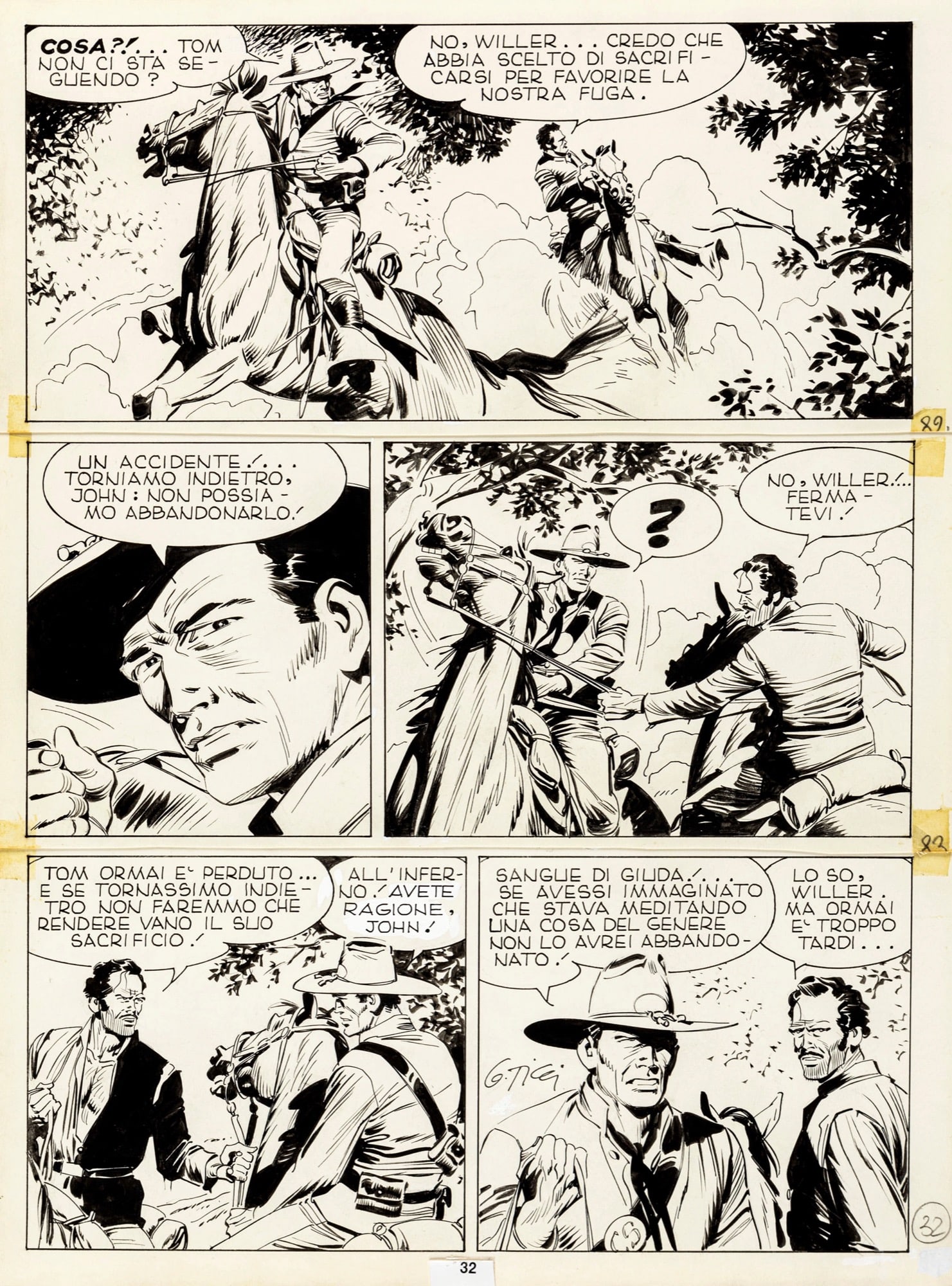 Ticci Giovanni - "Tex - Assalto al treno", 1979 (1 of 1)