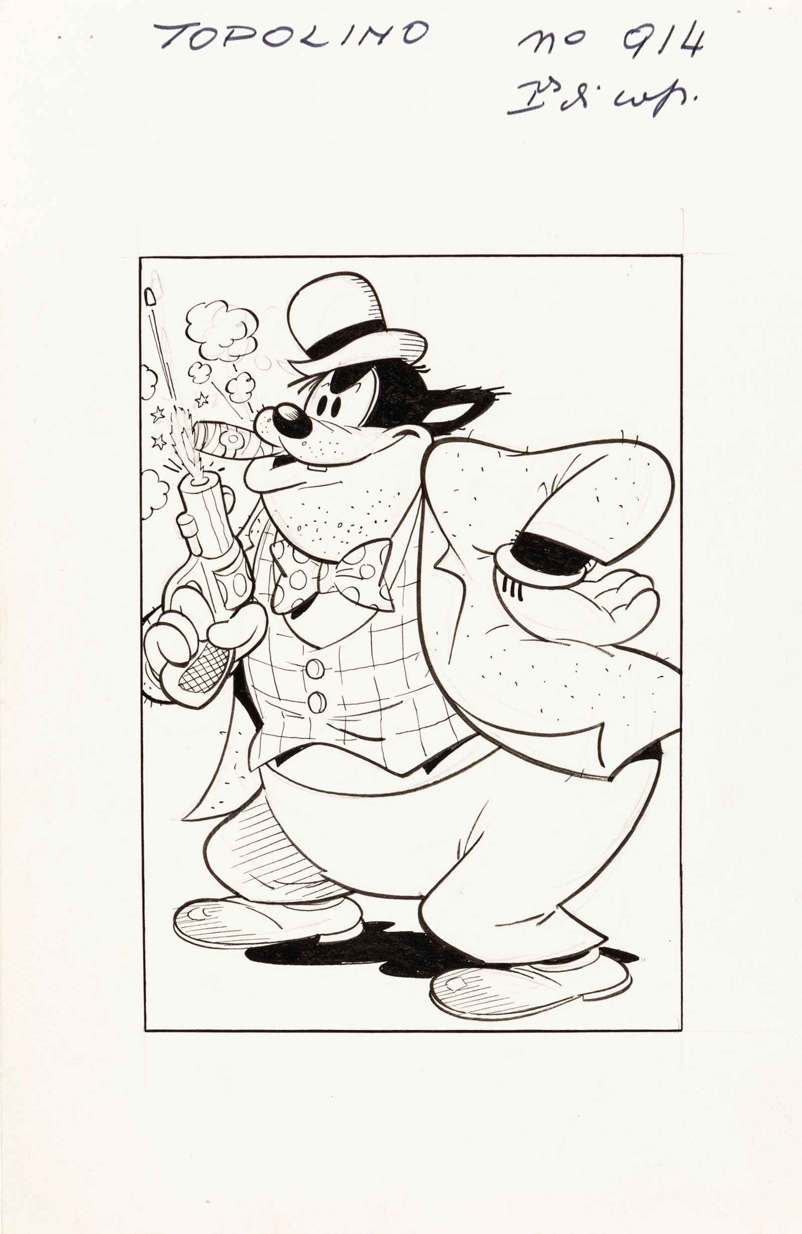 Carpi Giovan Battista - "Topolino n. 914", 1973 (1 of 3)