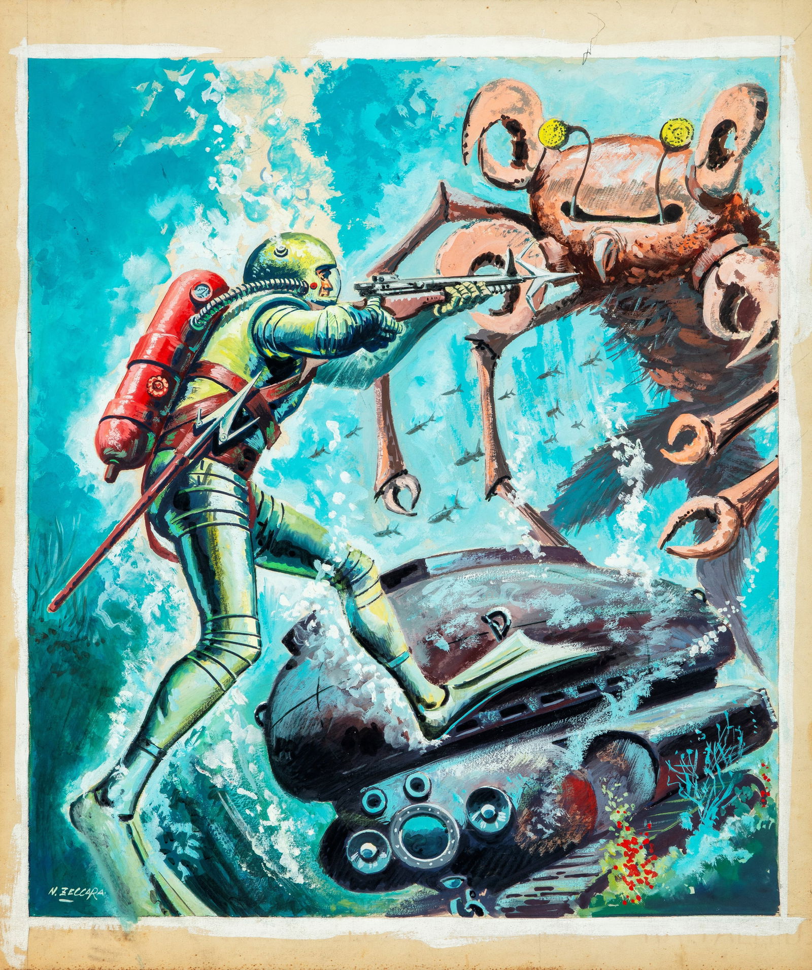 Zeccara Nevio - "Il Vittorioso - Mille metri di sotto", 1962 (1 of 2)