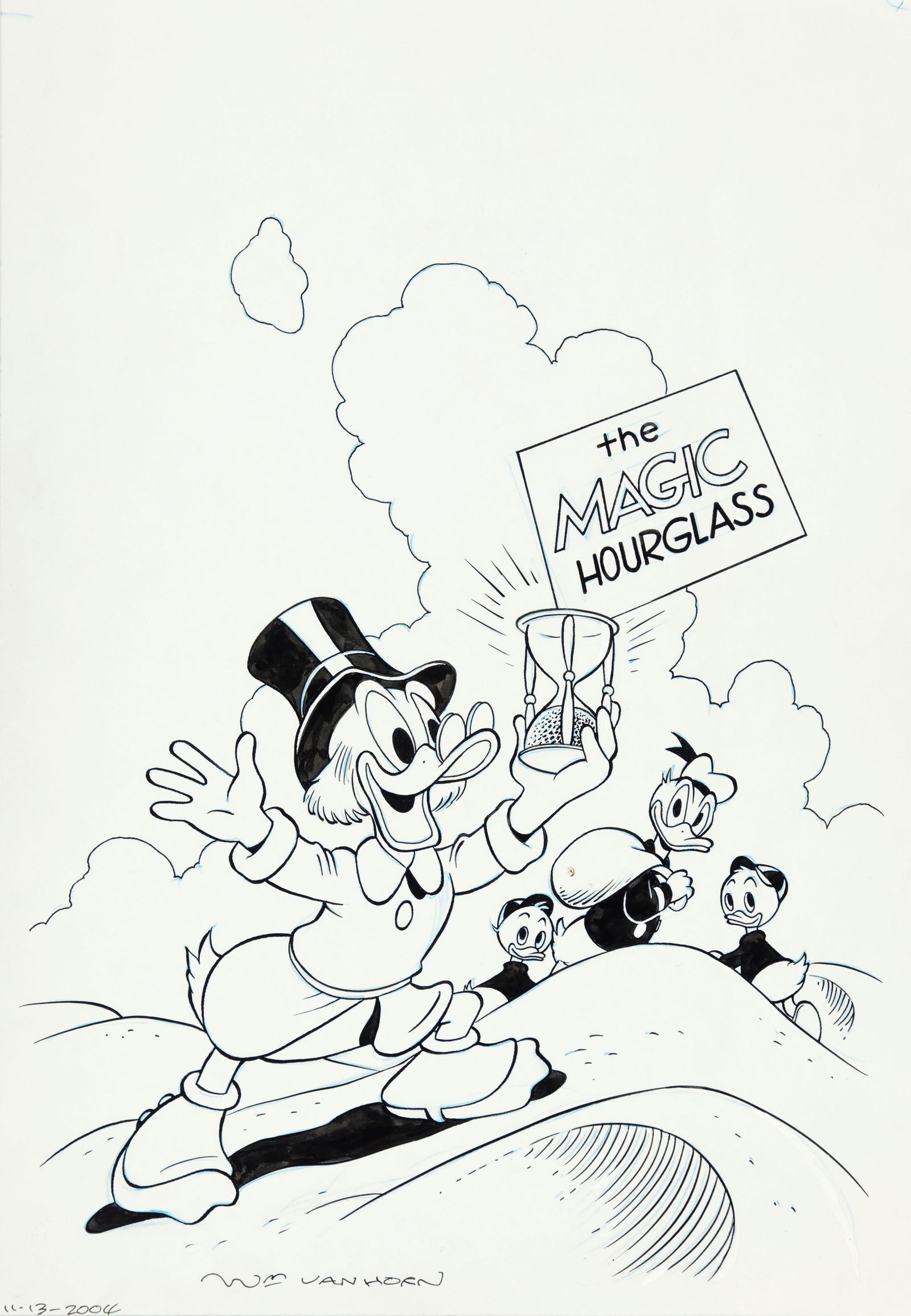 Van Horn William - "Uncle Scrooge - The Magic Hourglass", 2005 (1 of 2)