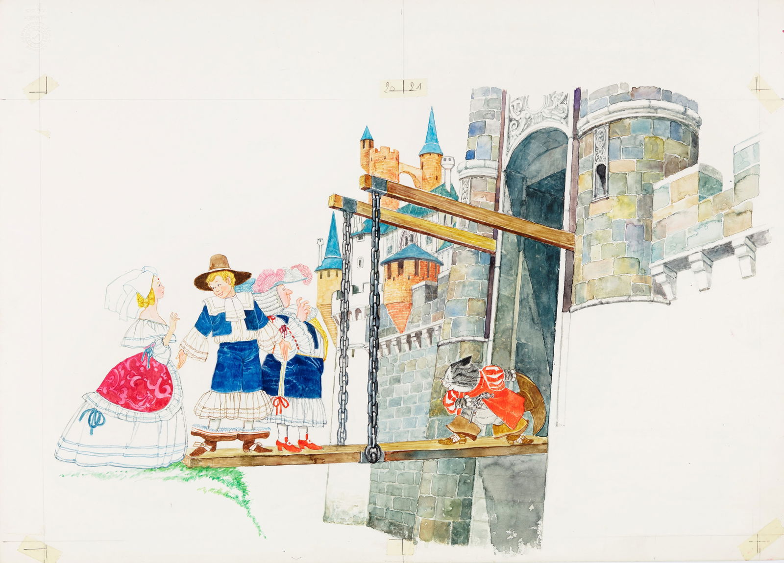 Benvenuti Gianni - "Il gatto dagli stivali (Puss in Boots)", 1982 (1 of 1)