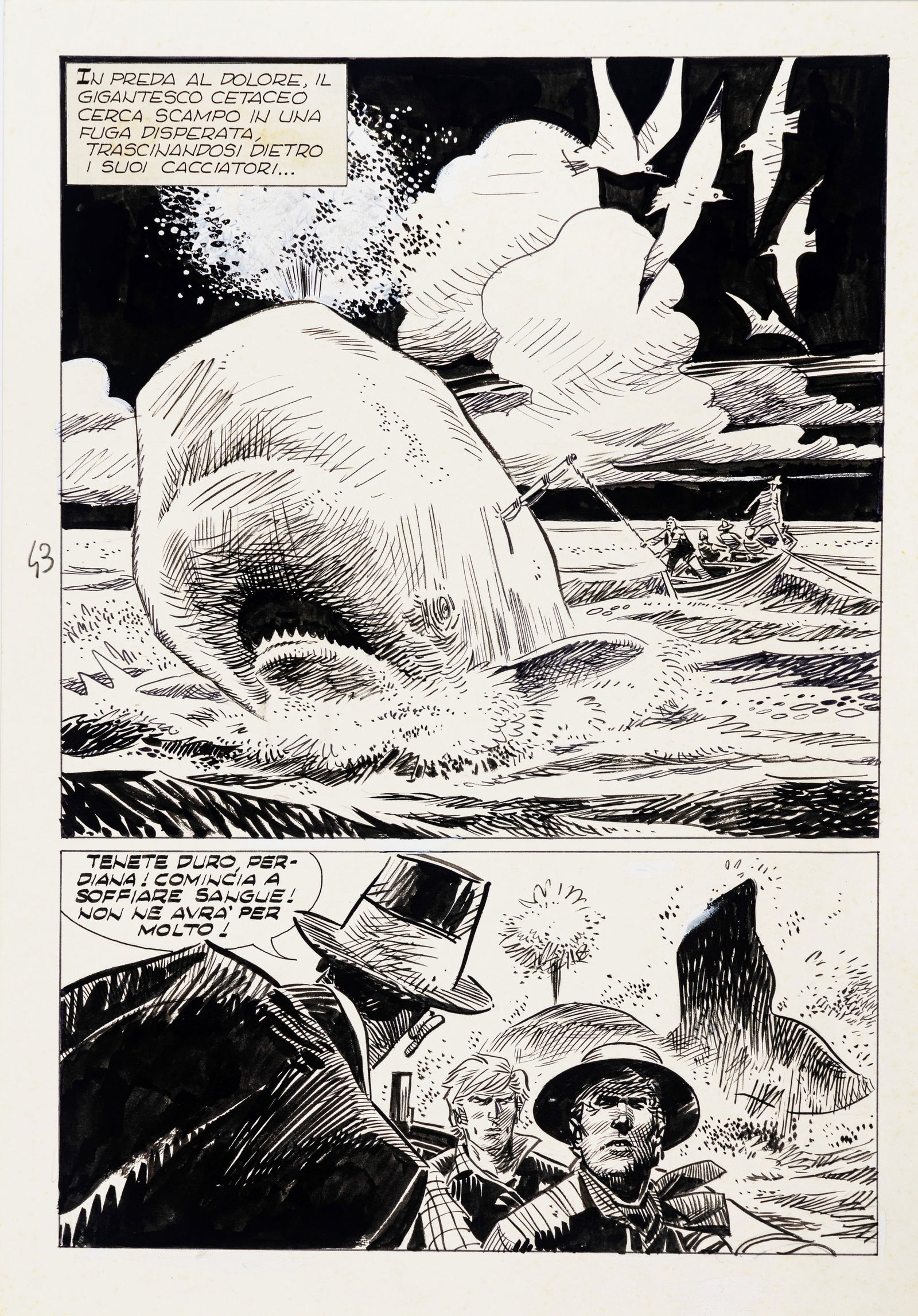 Alessandrini Giancarlo - "Ken Parker - Caccia sul mare", 1978 (1 of 1)