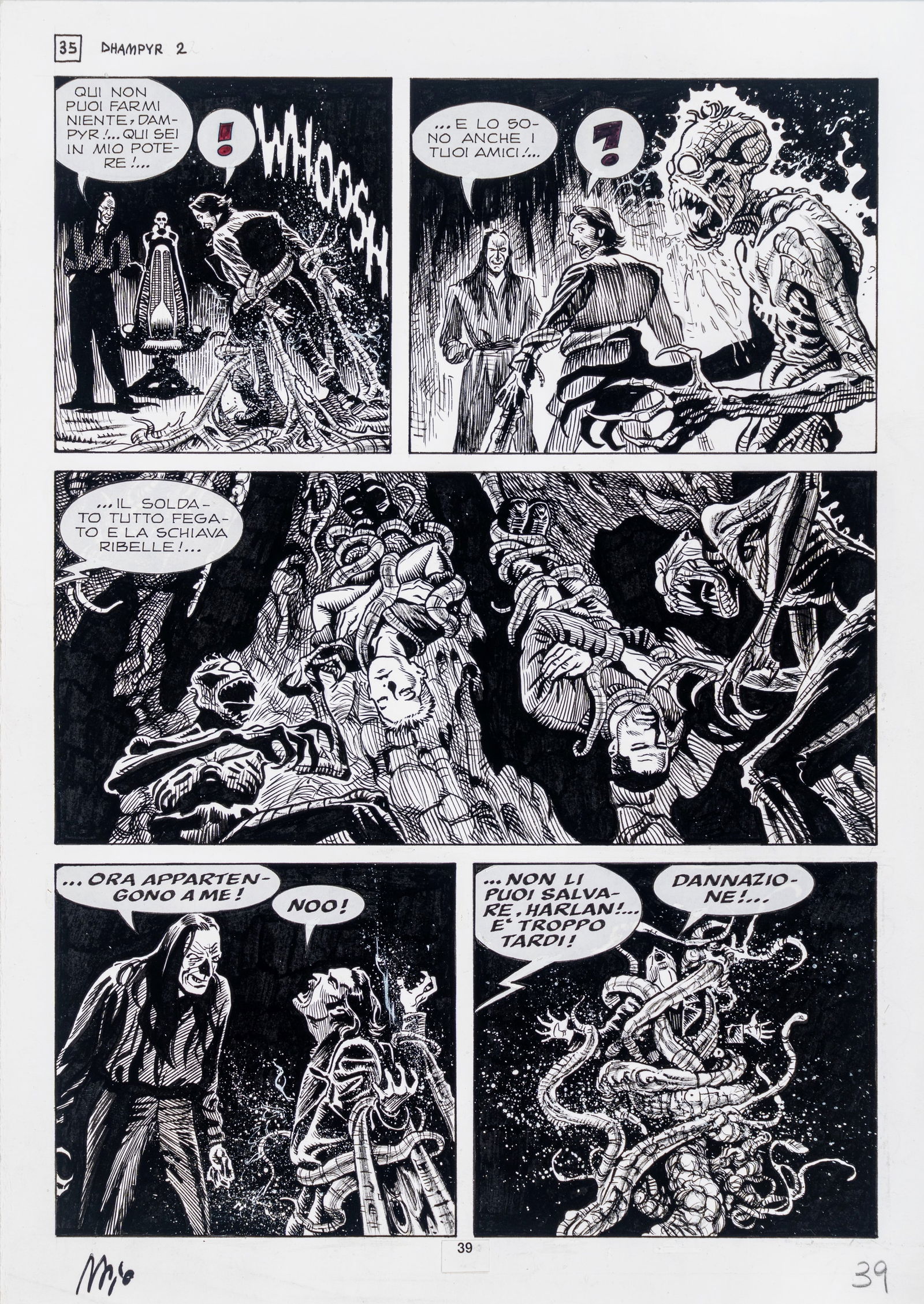 Majo (Mario Rossi) - "Dampyr - La stirpe della notte", 2000 (1 of 1)