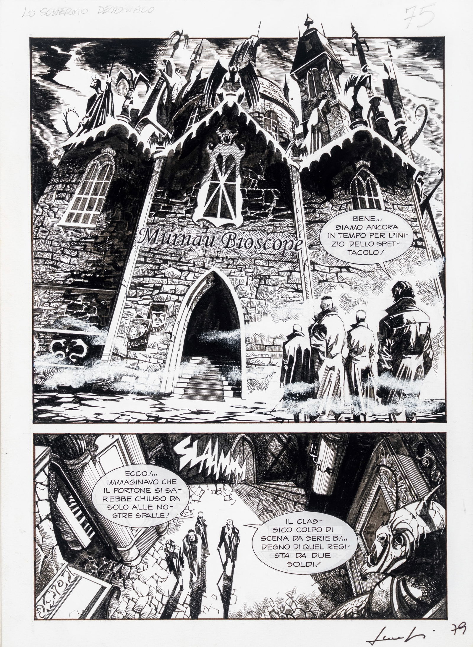 Rossi Luca - "Dampyr - Lo schermo demoniaco", 2001 (1 of 4)