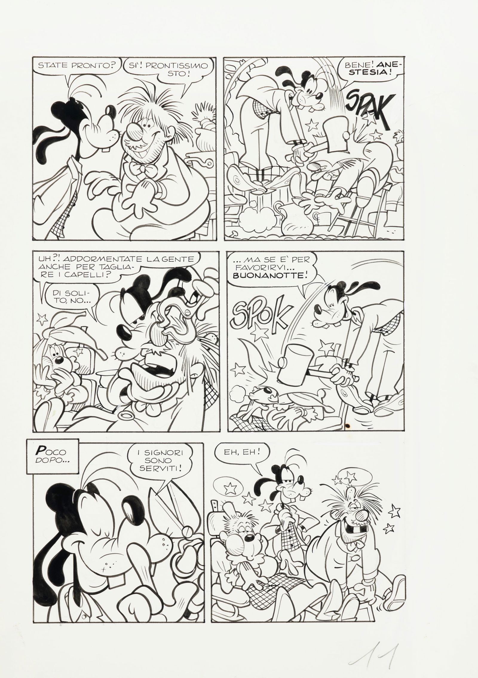 Cavazzano Giorgio - "Miseria e nobiltà", 1993 (1 of 1)