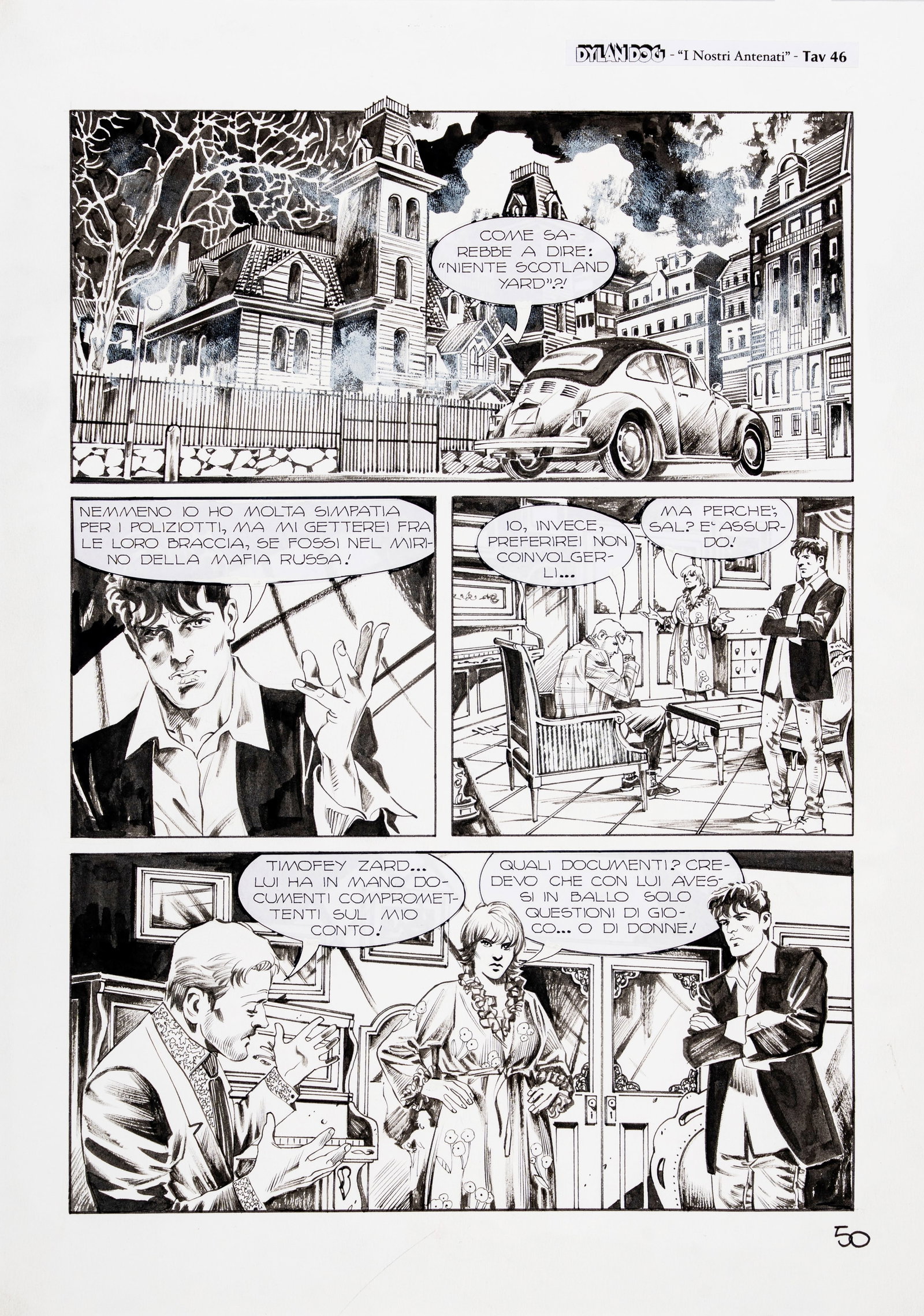 Gerasi Sergio - "Dylan Dog - I nostri antenati ", anni 2010 (1 of 1)