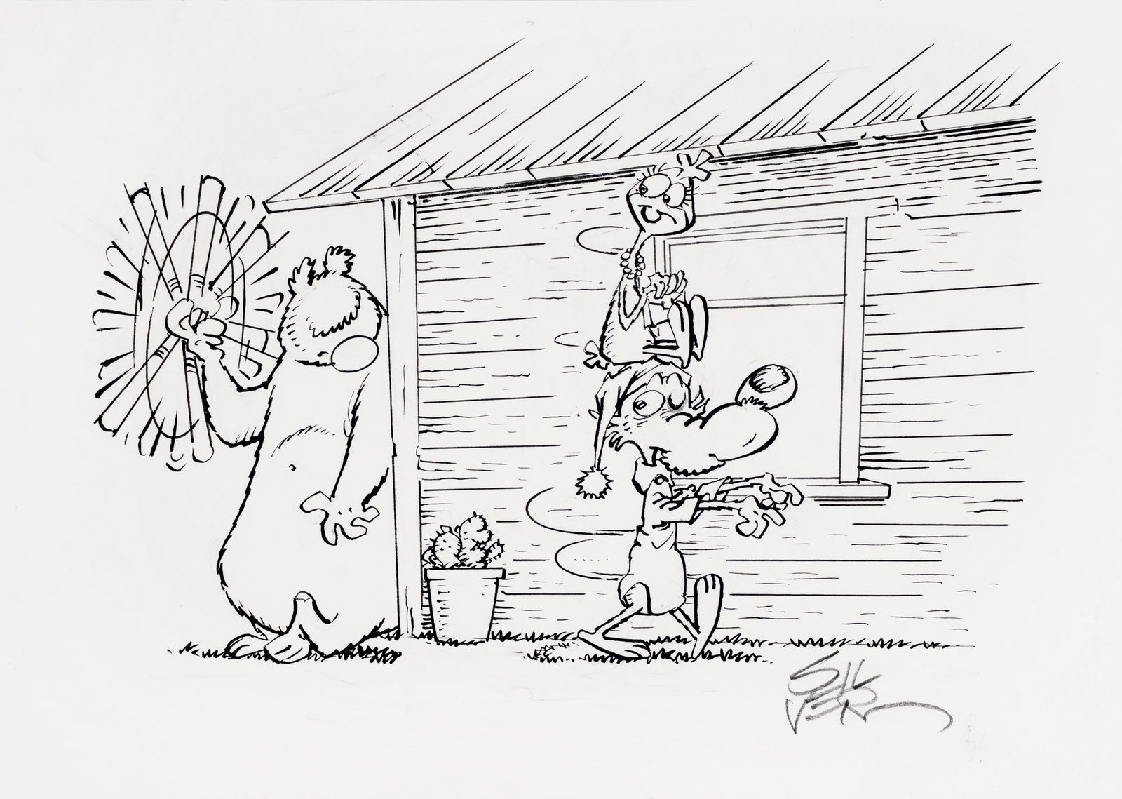 Silver (Guido Silvestri) - "Lupo Alberto n. 421 ", 2020 (1 of 3)