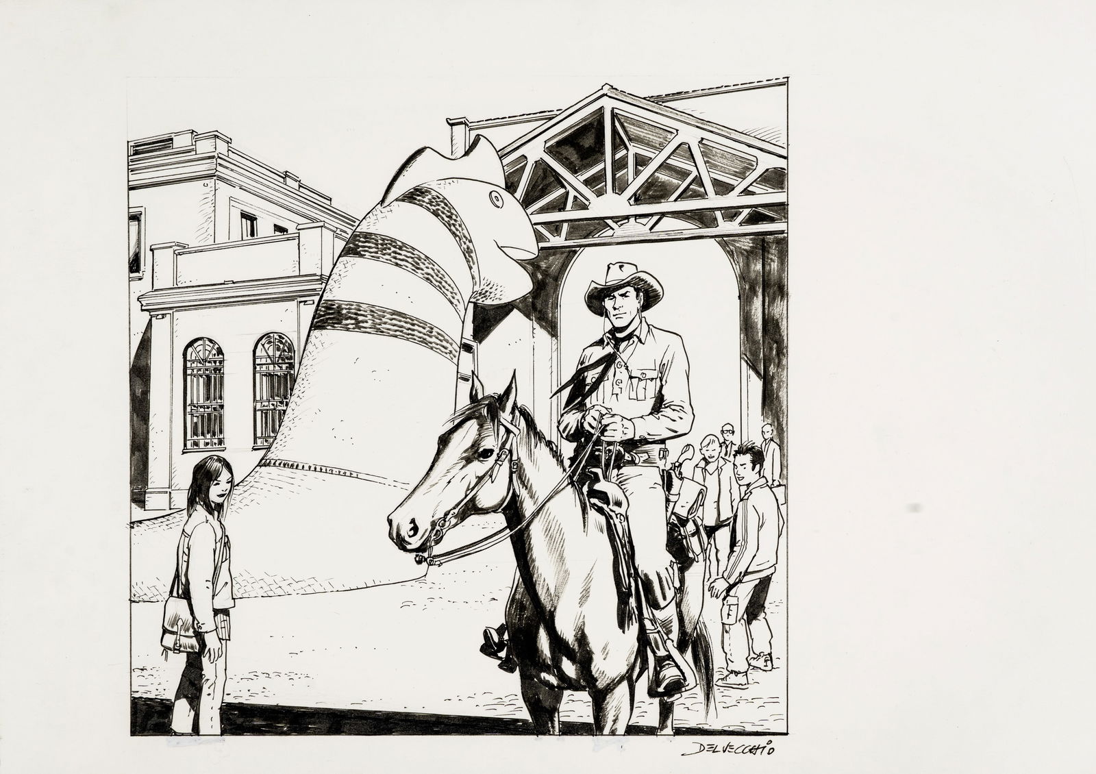 Del Vecchio Pasquale - "Tex al WOW ", 2025 (1 of 1)