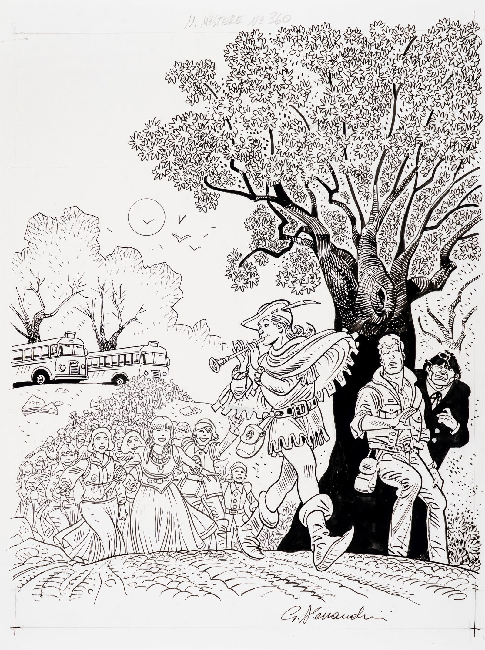 Alessandrini Giancarlo - "Martin Mystère - I ragazzi venuti da Hamelin ", 2018 (1 of 2)