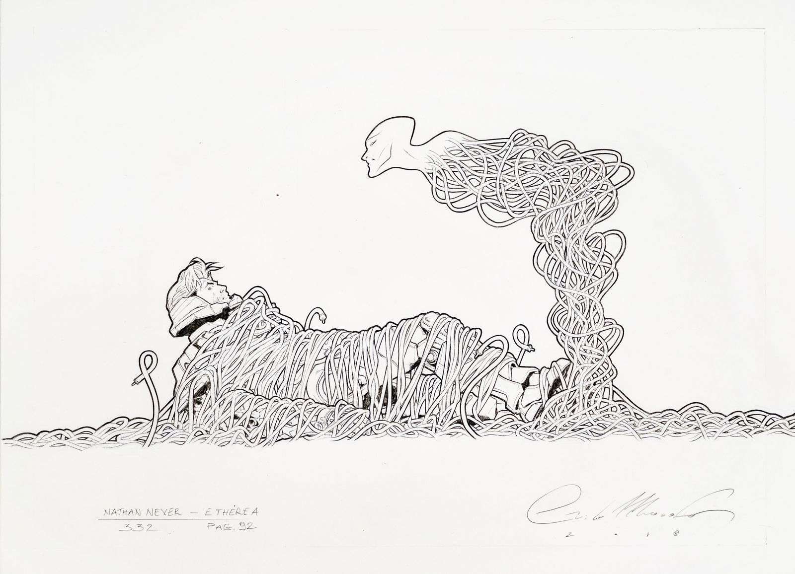 Masala Guido - "Nathan Never - Etherea ", 2019 (1 of 1)