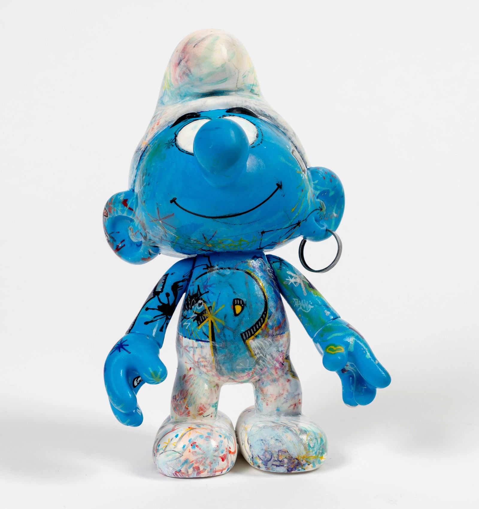 Bionyco (Nicolò Ronchi) - "Graffiti Smurf ", 2025 (1 of 5)