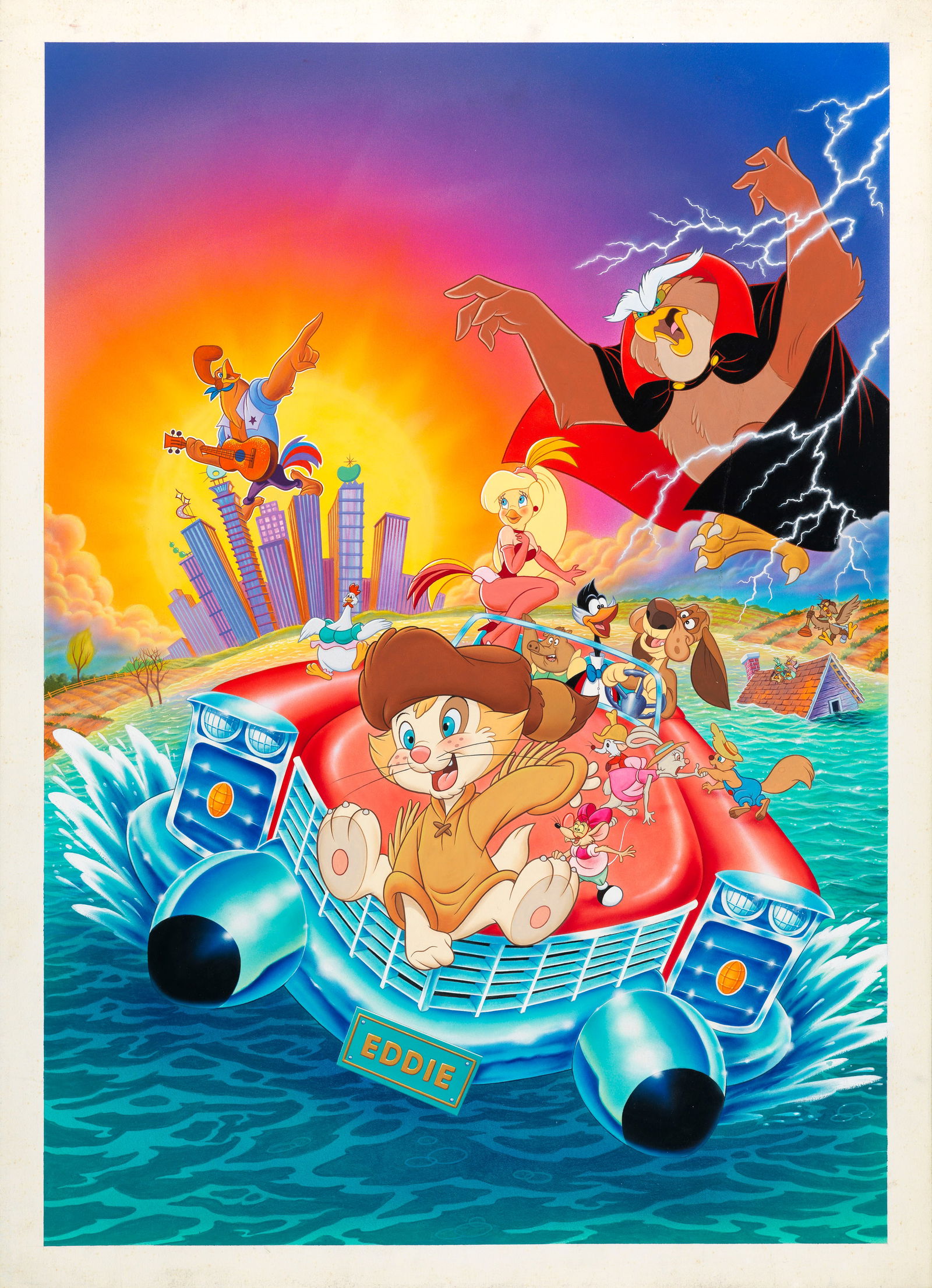 A.N.I. (autore non identificato) - "Eddy e la banda del sole luminoso (Rock-a-Doodle)", 1991 (1 of 3)