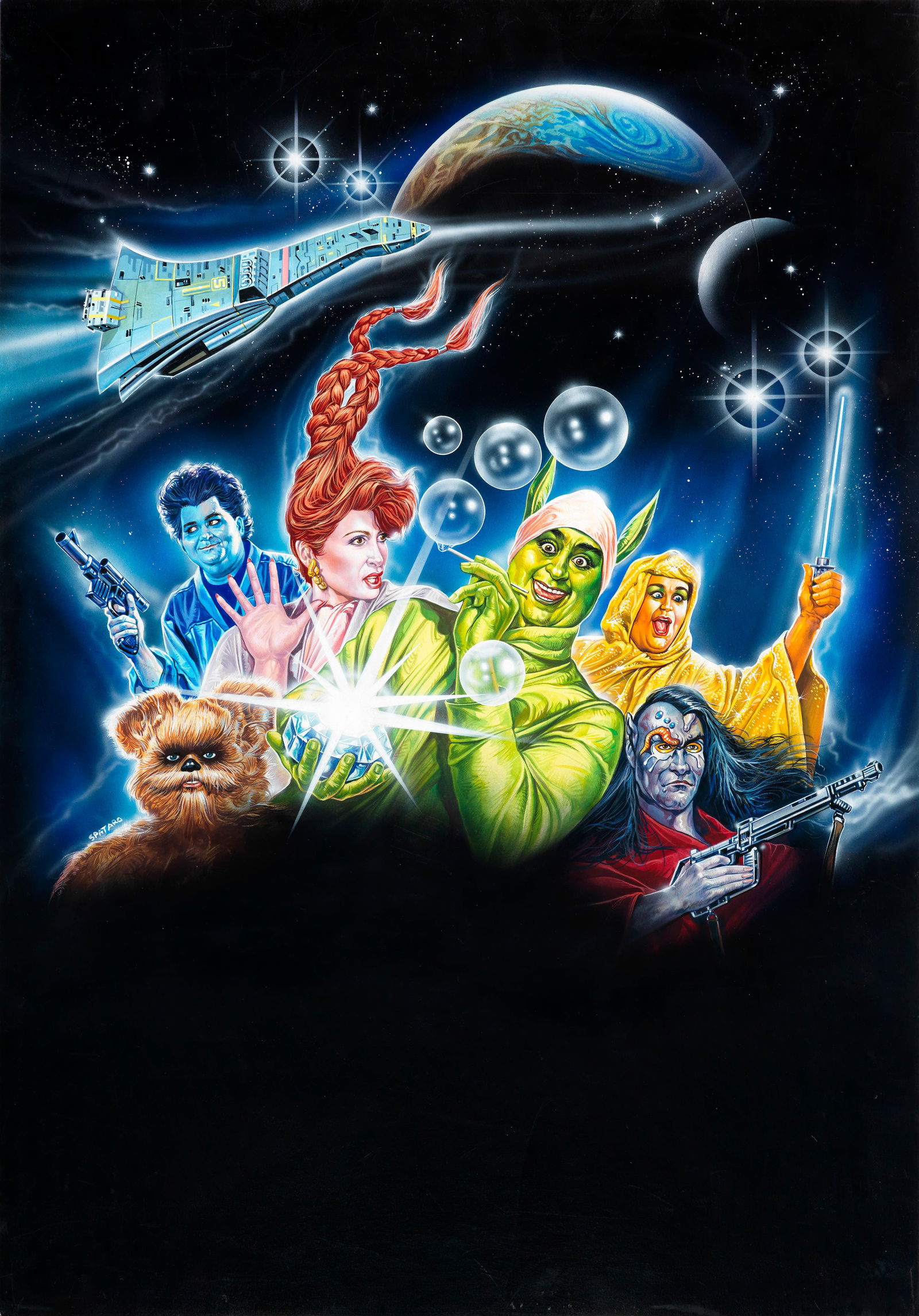 Spataro Salvatore - "Balle spaziali 2 - La vendetta (Martians Go Home)", 1989 (1 of 3)