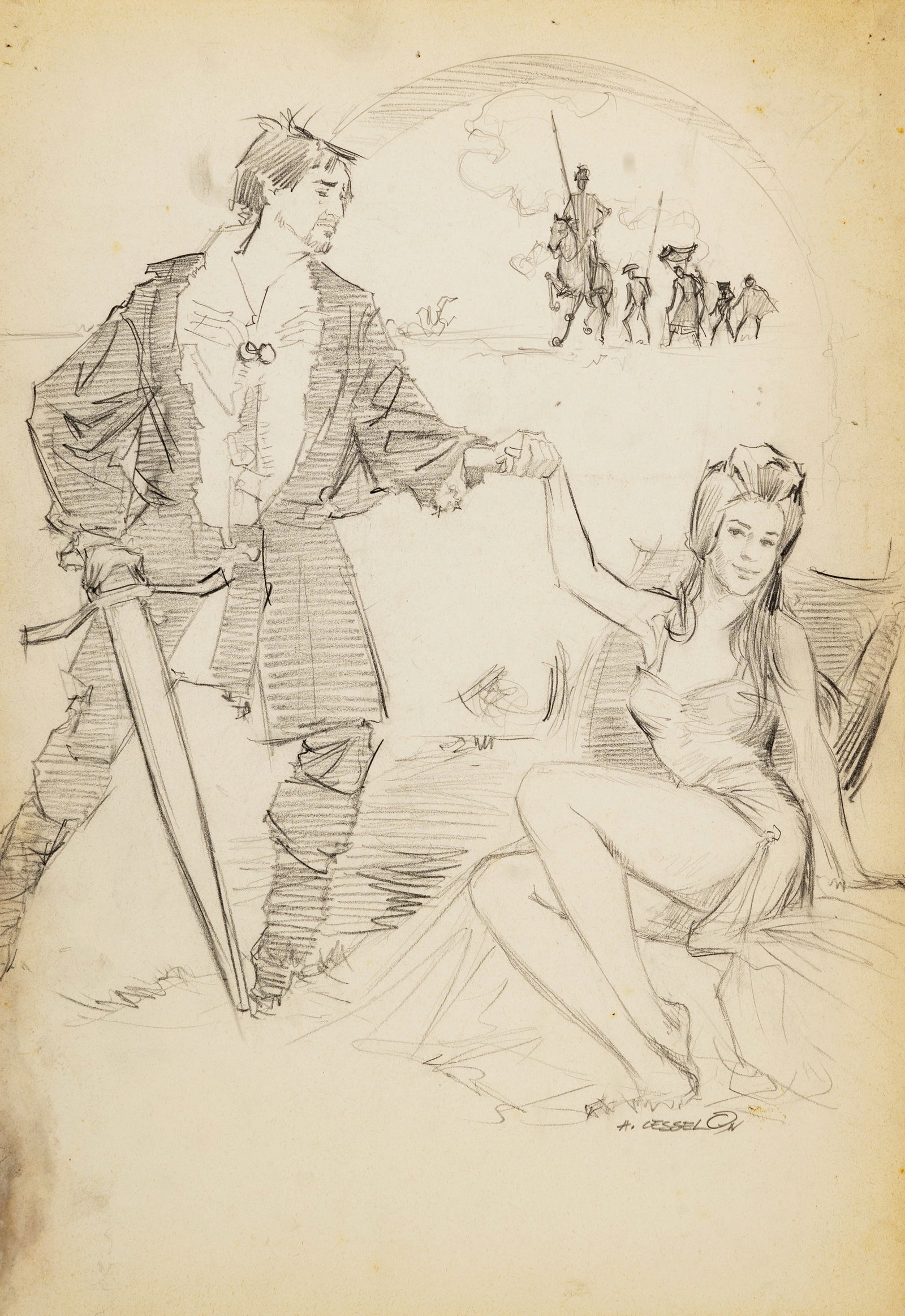 Cesselon Angelo - "L’armata Brancaleone", 1966 (1 of 1)