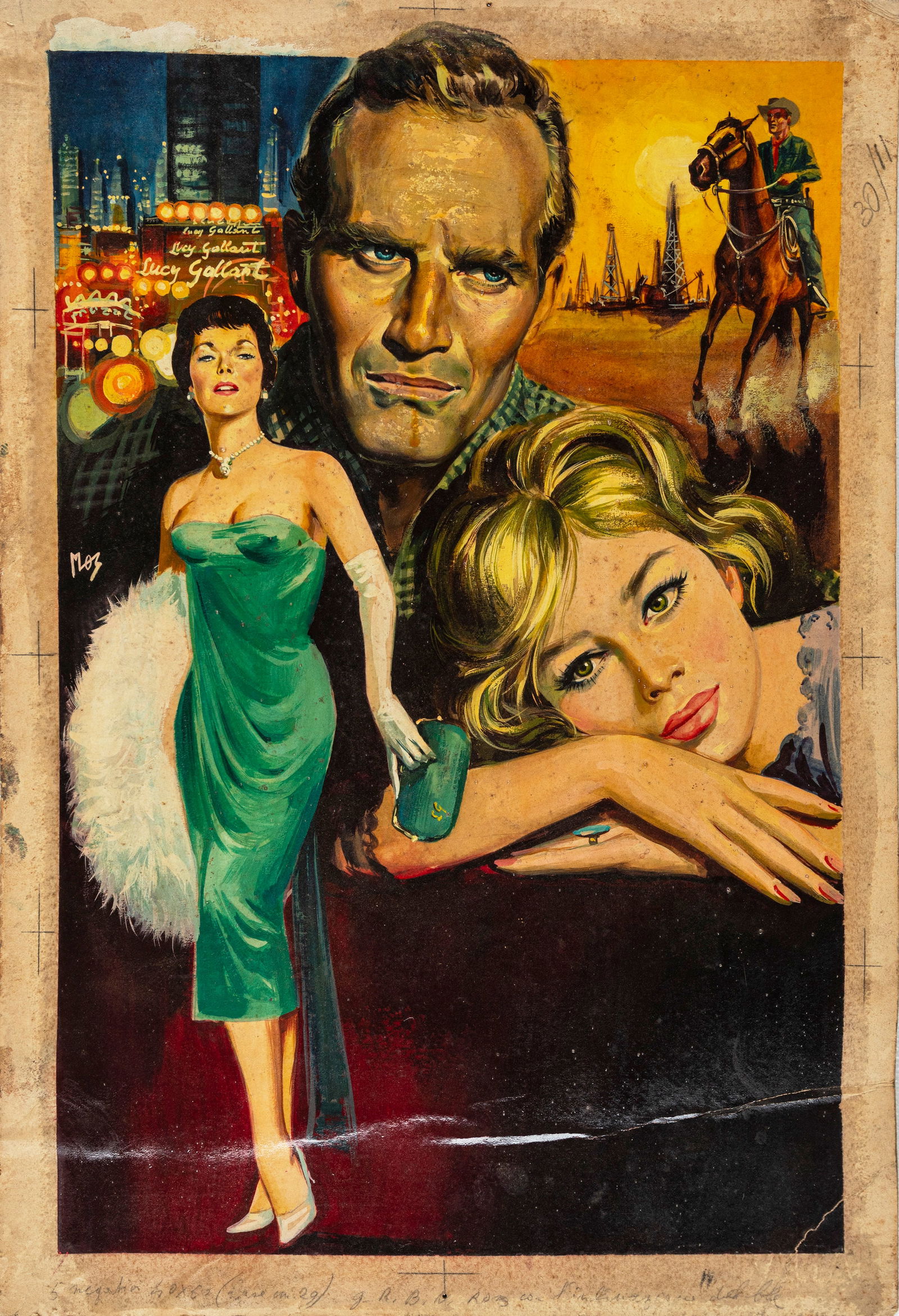 Mos (Mario De Berardinis) - "Lucy Gallant", 1955 (1 of 3)