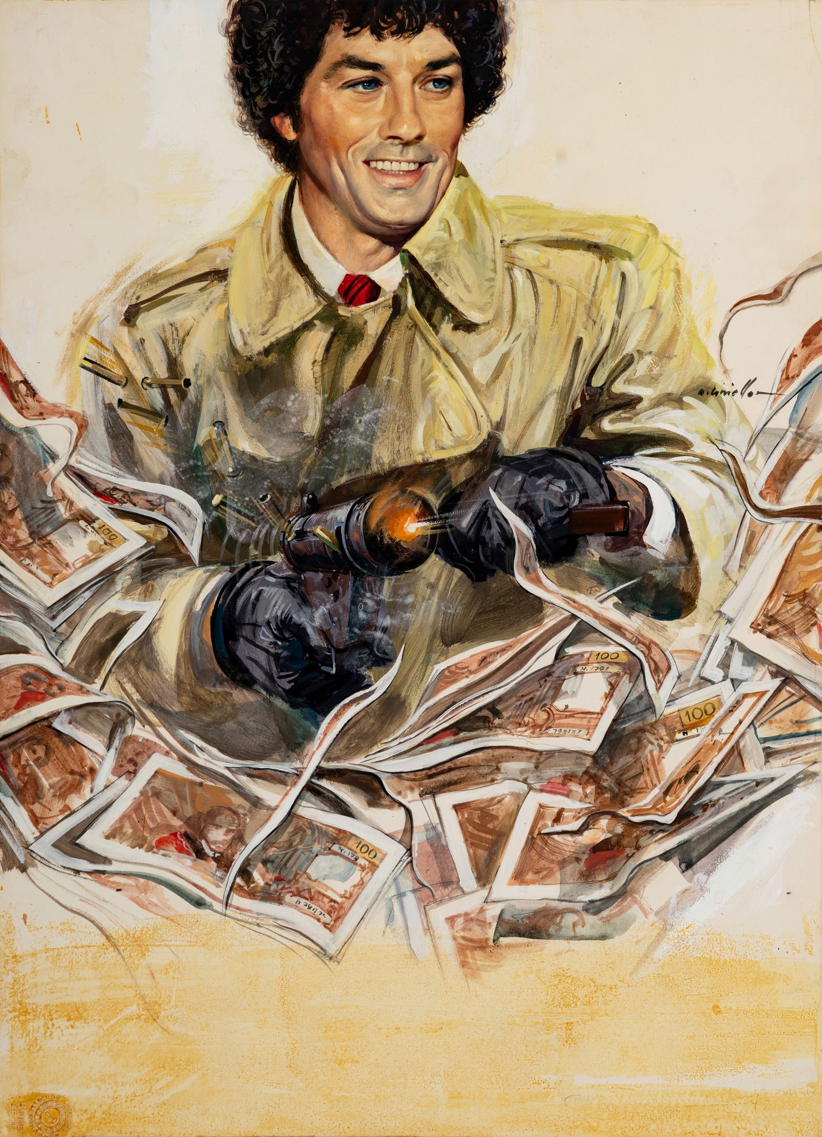 Ciriello Averardo - "La gang del parigino - Pierrot le Fou (Le Gang)", 1977 (1 of 1)