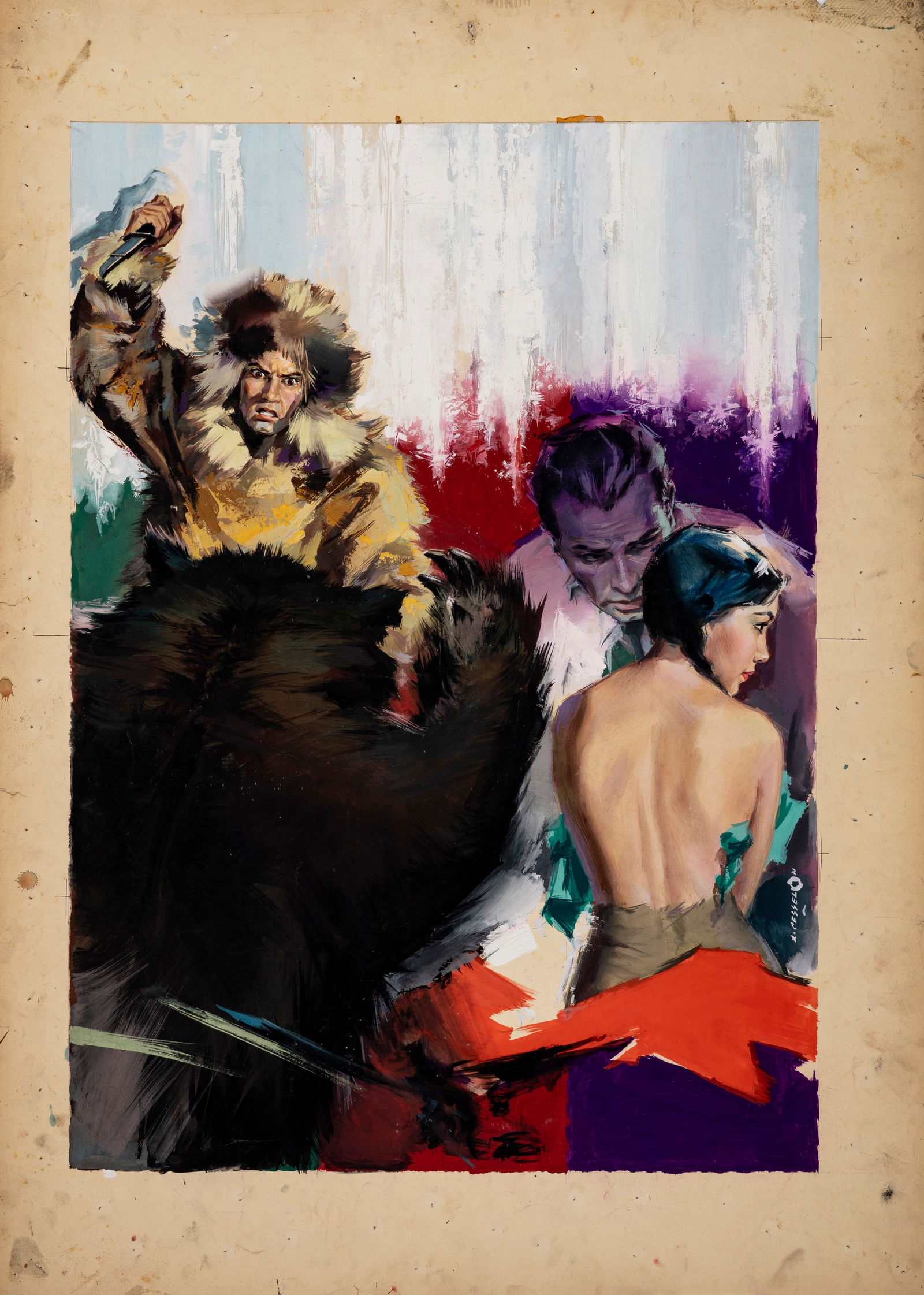 Cesselon Angelo - "Lo Zar dell’Alaska (Ice Palace)", 1960 (1 of 2)