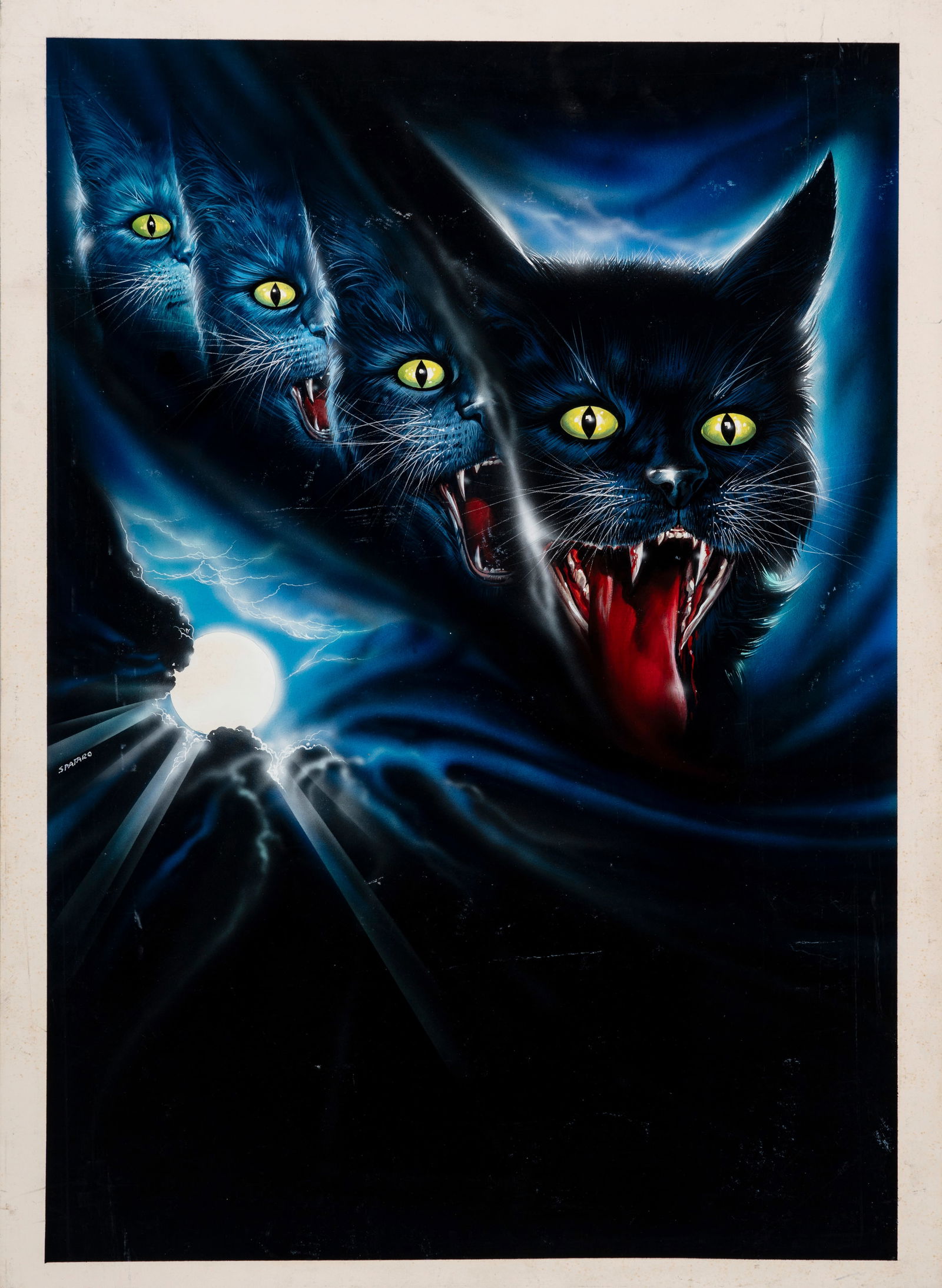 Spataro Salvatore - "I delitti del gatto Nero (Tales from the Darkside: The Movie)", 1990 (1 of 2)