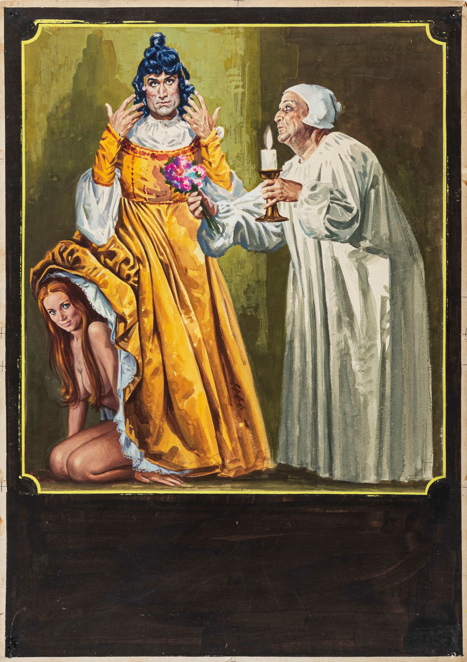 Maro (Otello Mauro Innocenti) - "La calandria", 1972 (1 of 2)