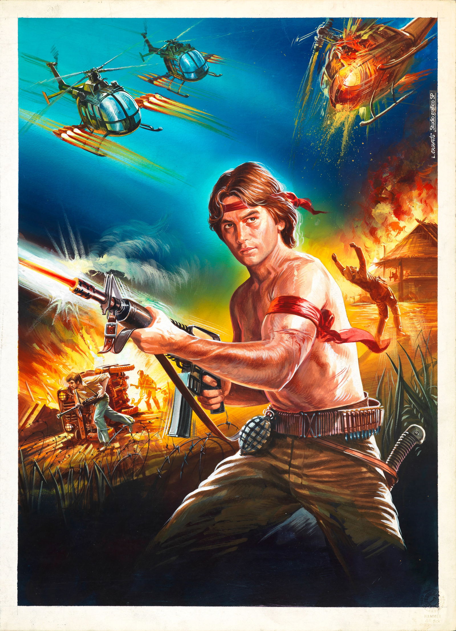 Crovato Luciano - "Asalto por la victoria", 1982 (1 of 2)