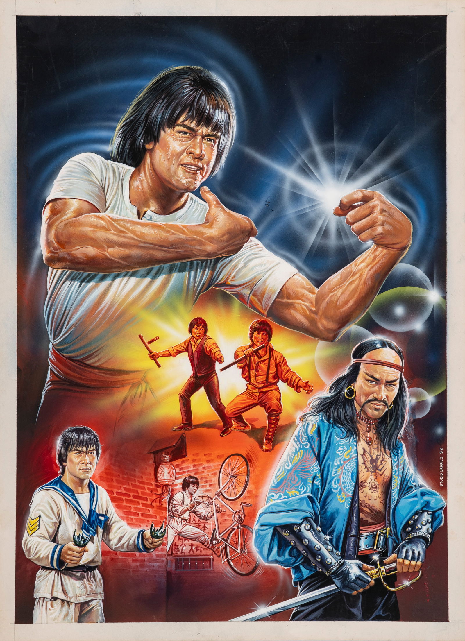 Studio Spataro - "Project A - Operazione pirati (Der Superfighter)", 1983 (1 of 3)