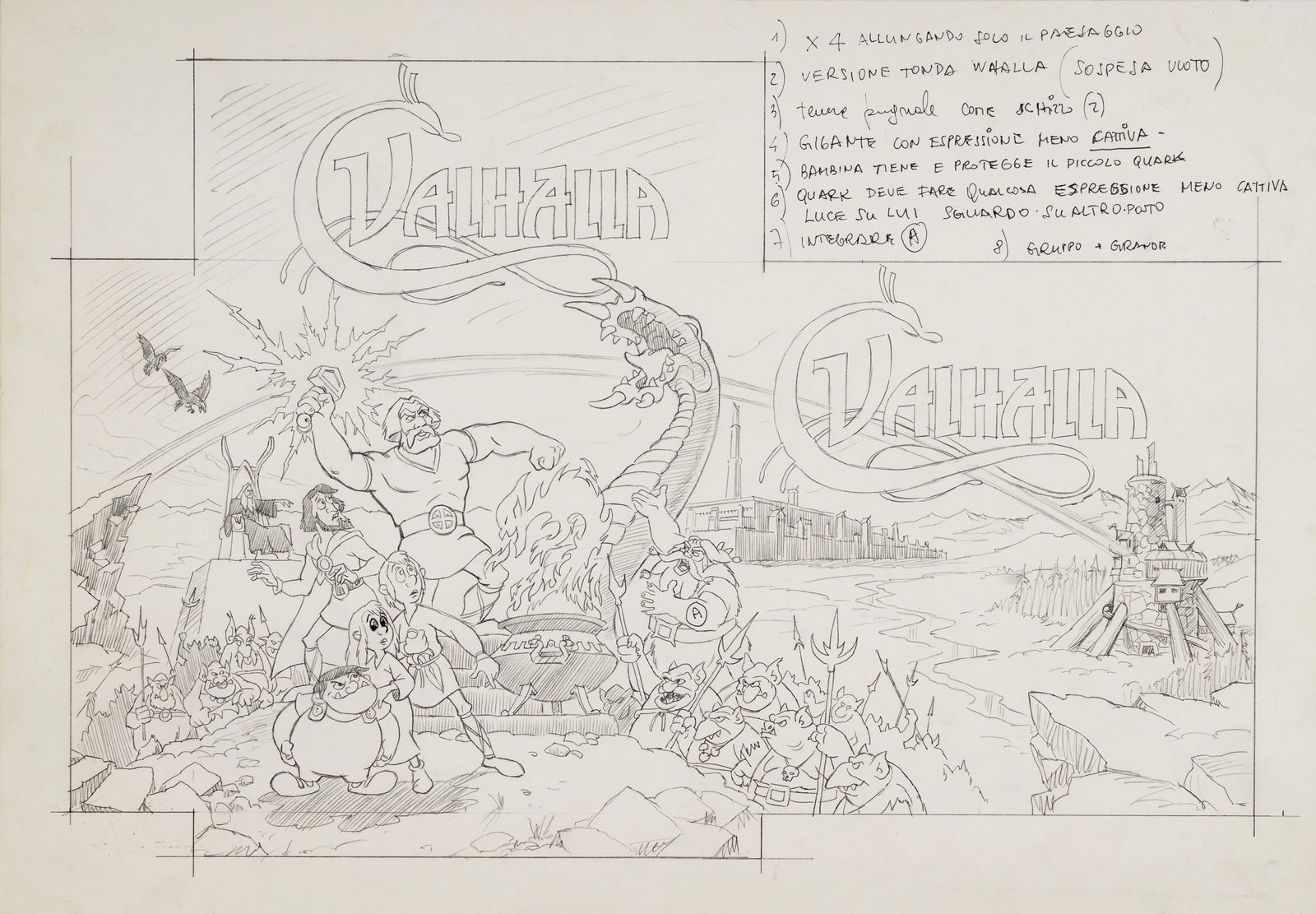 Napoli Bruno - "Valhalla", 1986 (1 of 2)