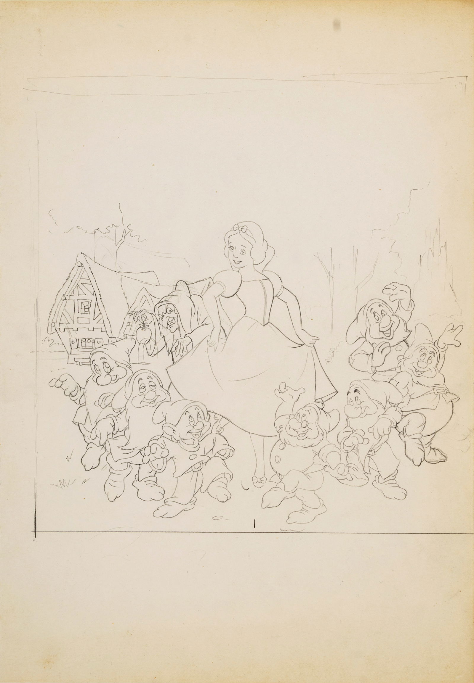 Napoli Bruno - "Biancaneve e i sette nani (Snow White and the Seven Dwarfs)", 1987 (1 of 2)