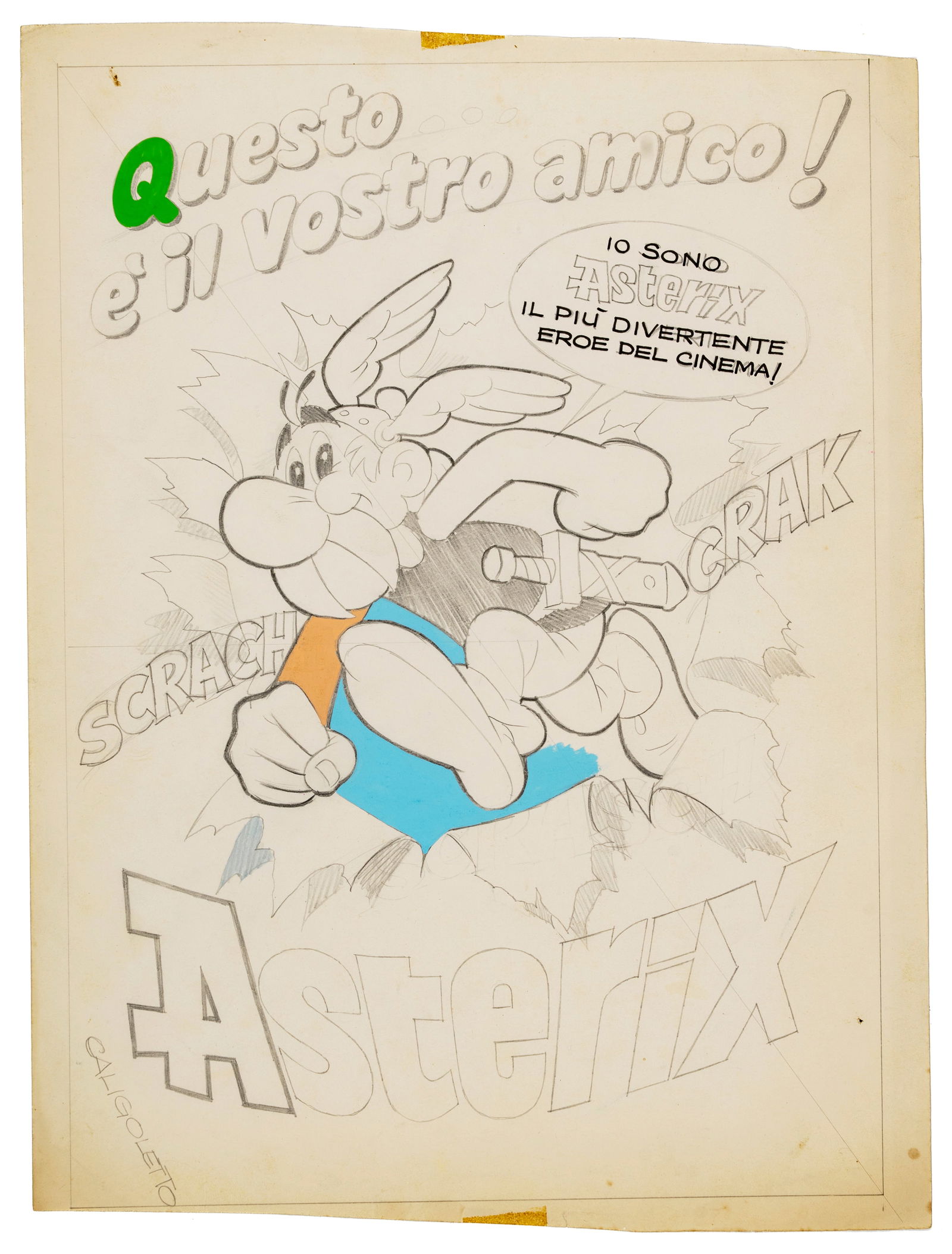 Napoli Bruno - "Asterix il gallico (Astérix le Gaulois)", 1967 (1 of 2)