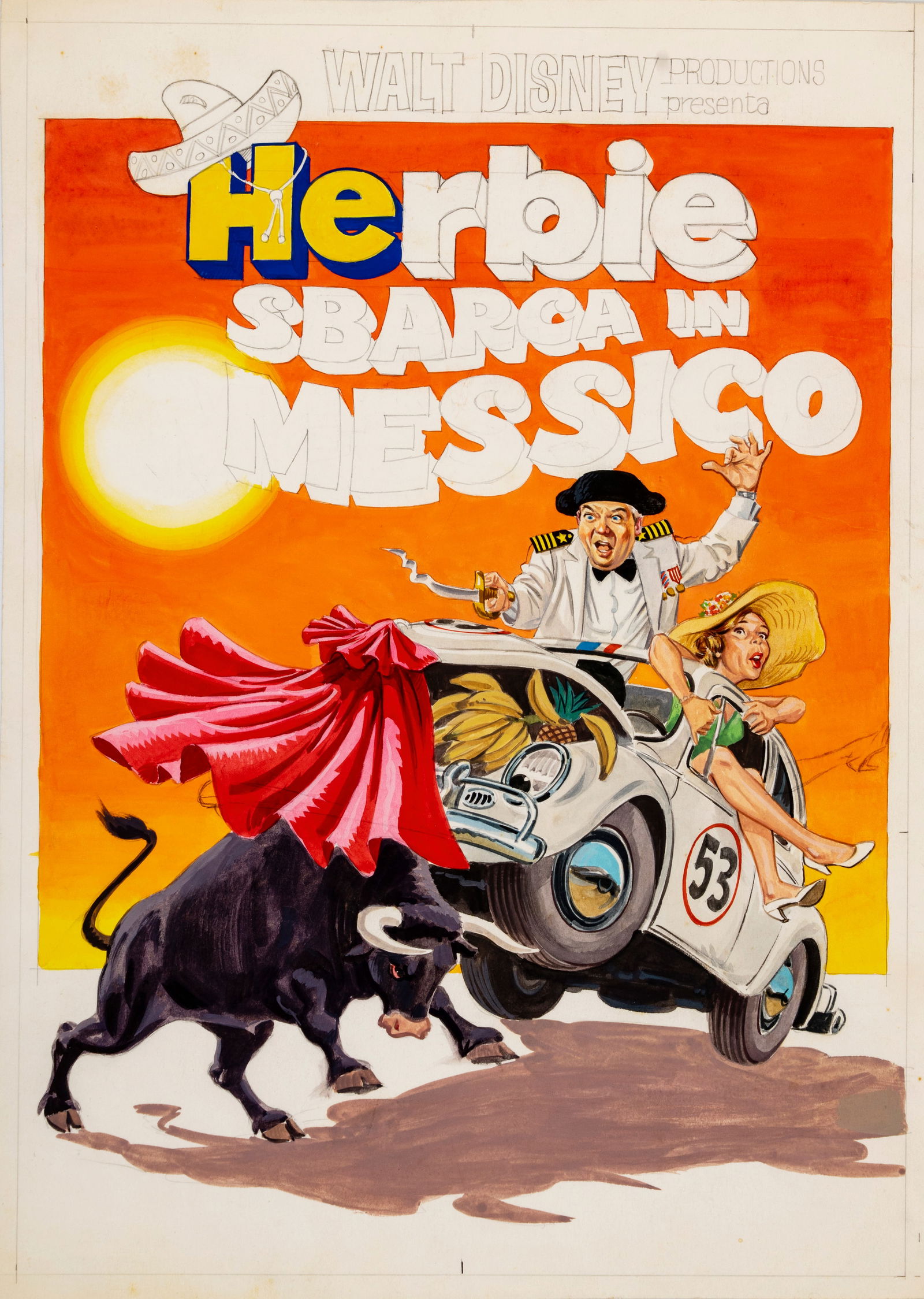 Napoli Bruno - "Herbie sbarca in Messico (Herbie Goes Bananas)", 1980 (1 of 2)