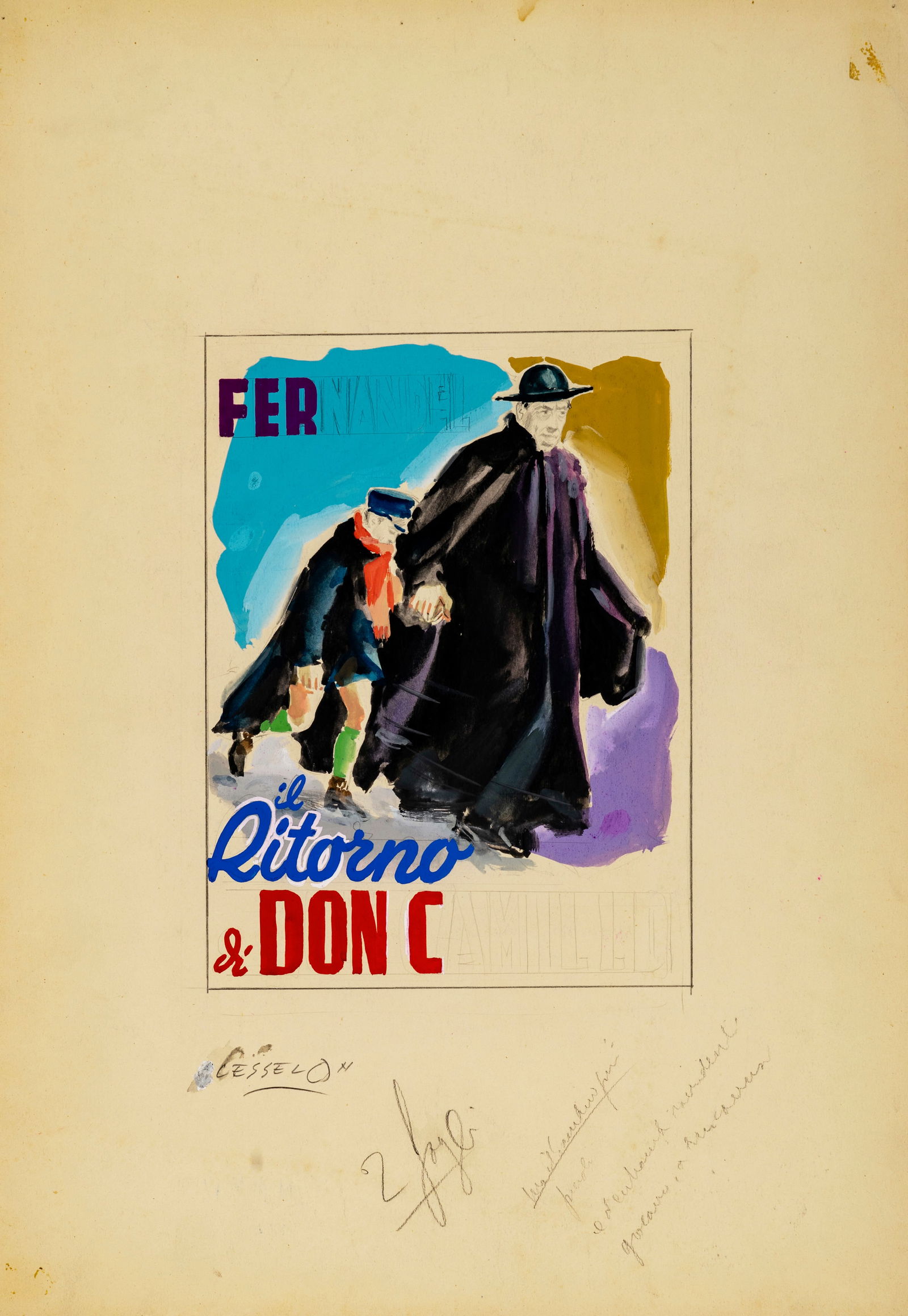 Cesselon Angelo - "Il ritorno di don Camillo", 1953 (1 of 1)