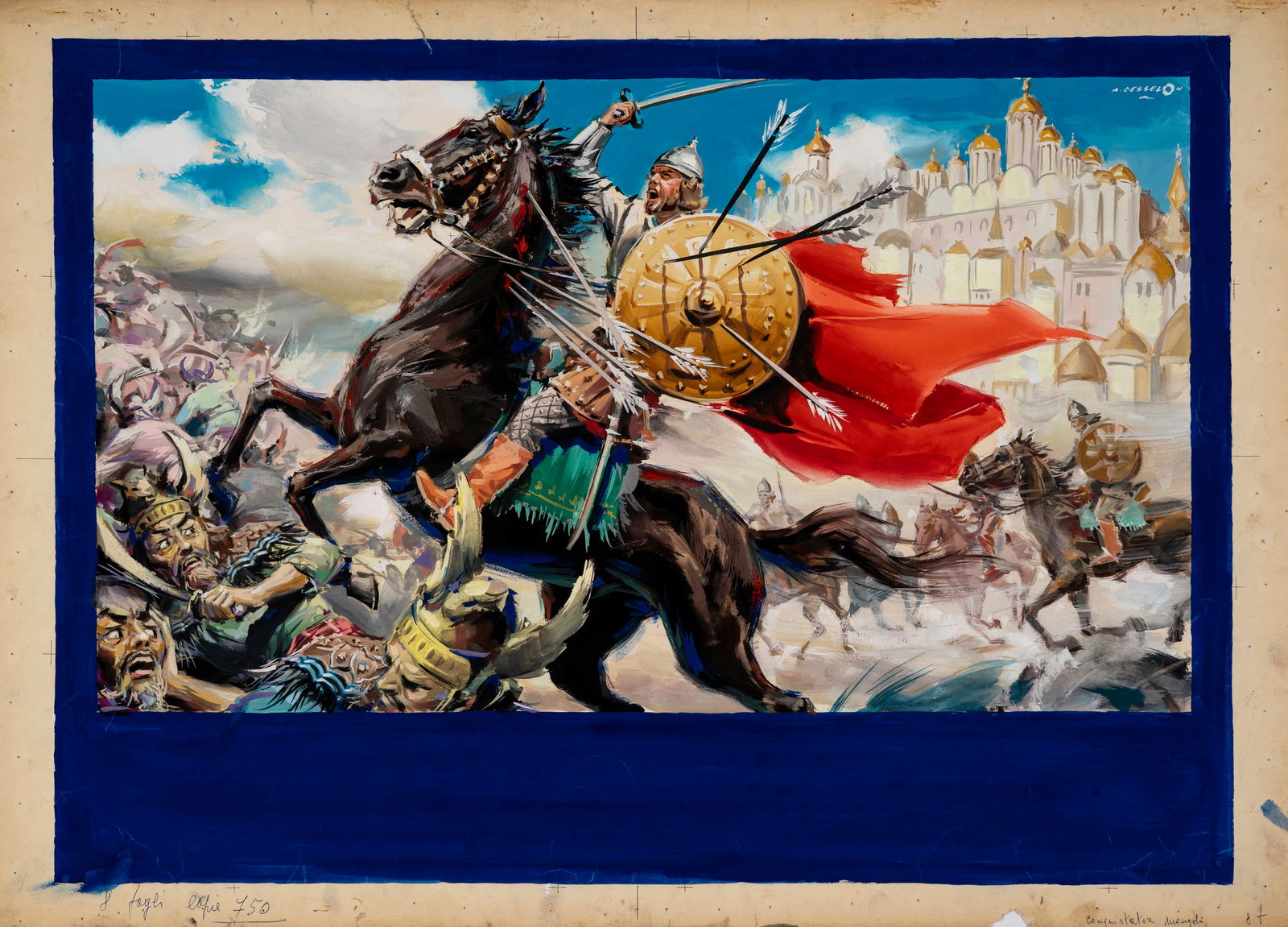 Cesselon Angelo - "Il conquistatore dei Mongoli (Ilya Muromets / The Sword and the Dragon)", (1 of 1)