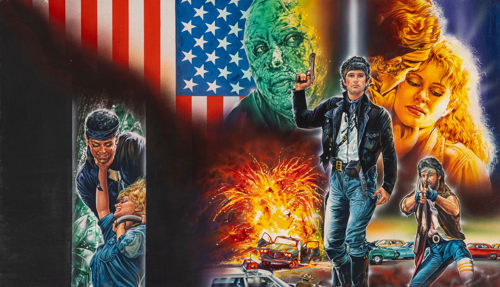 Studio Spataro - "USA 2000 (Fire Fight)", 1988 (1 of 2)