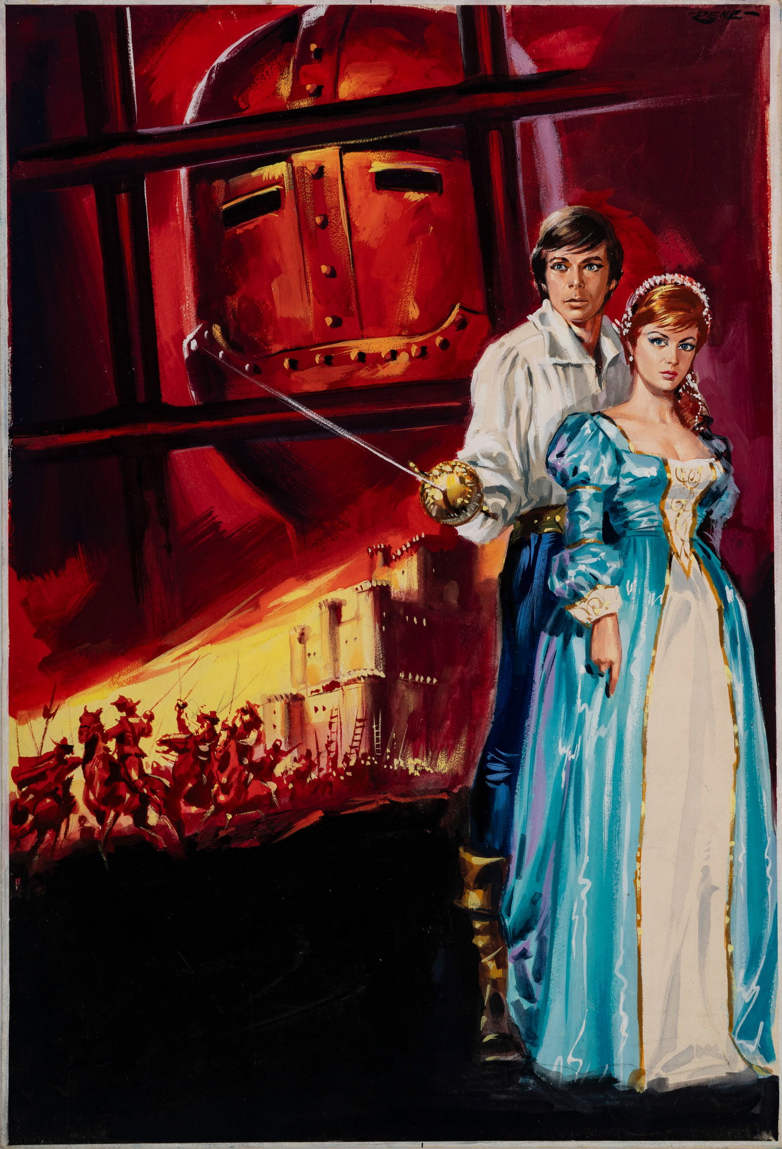 Casaro Renato - "La vendetta della maschera di ferro (The Prisoner of the Iron Mask)", 1961 (1 of 1)