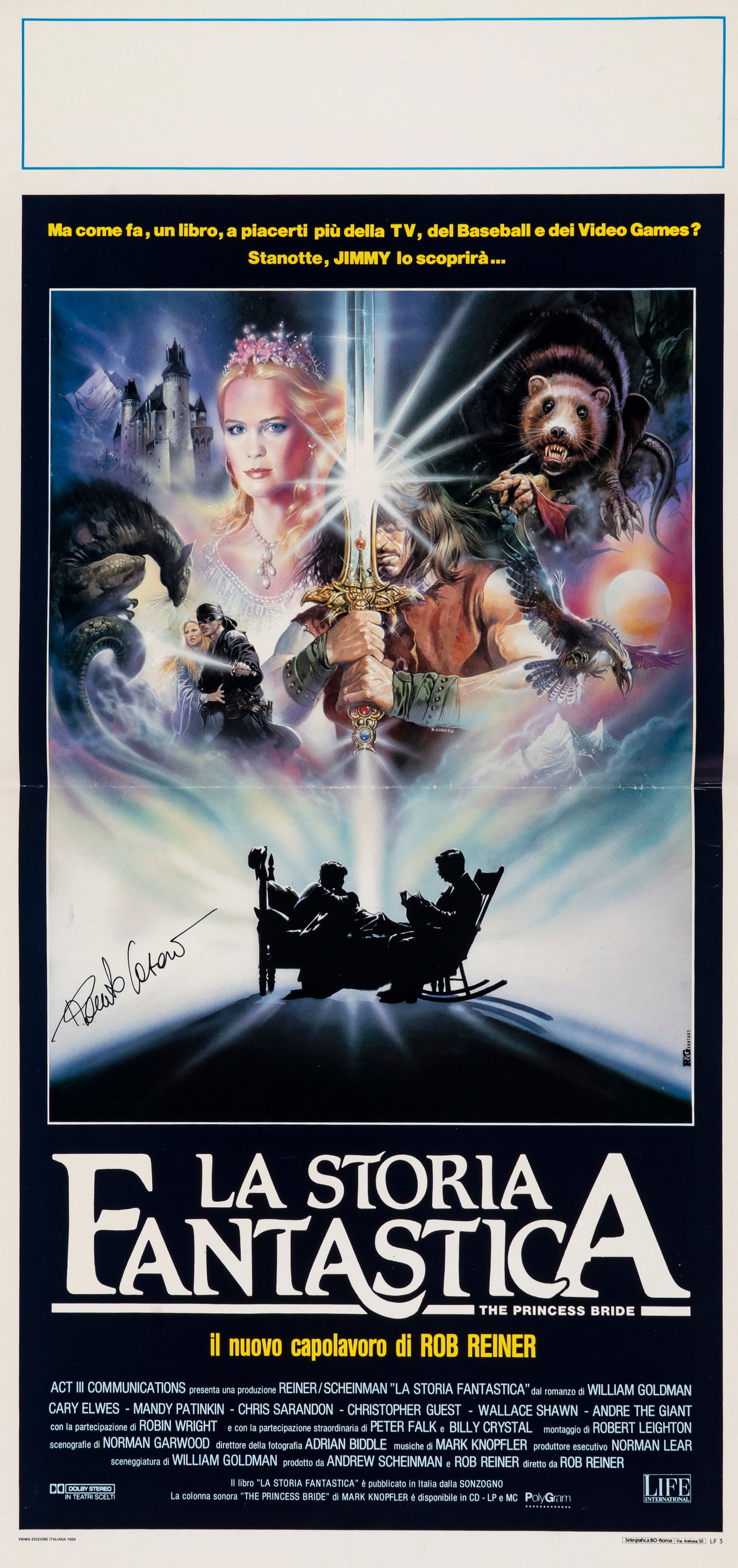 Casaro Renato - "La storia fantastica (The Princess Bride)", 1987 (1 of 1)