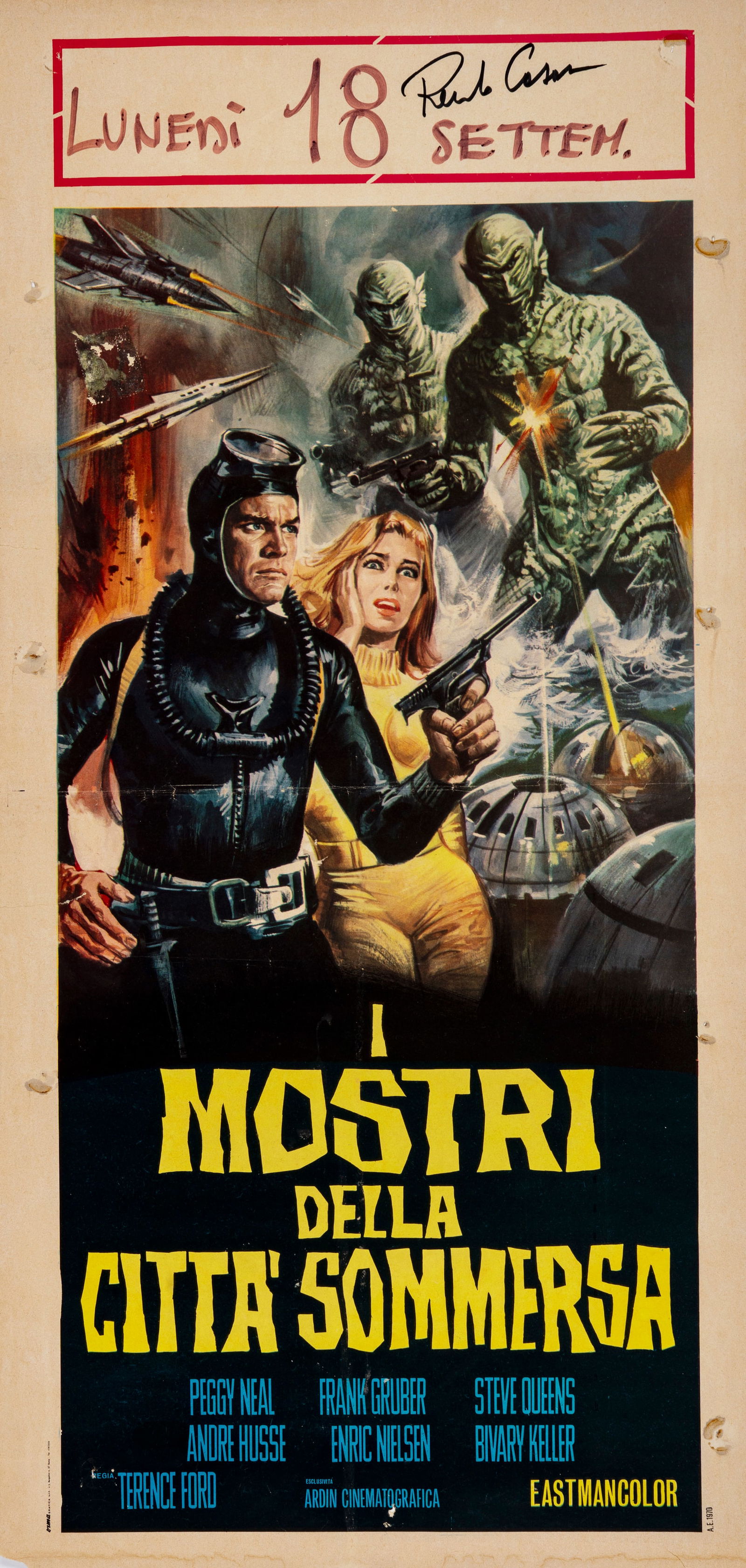 Casaro Renato - "I mostri della città sommersa (Terror Beneath the Sea)", 1966 (1 of 1)