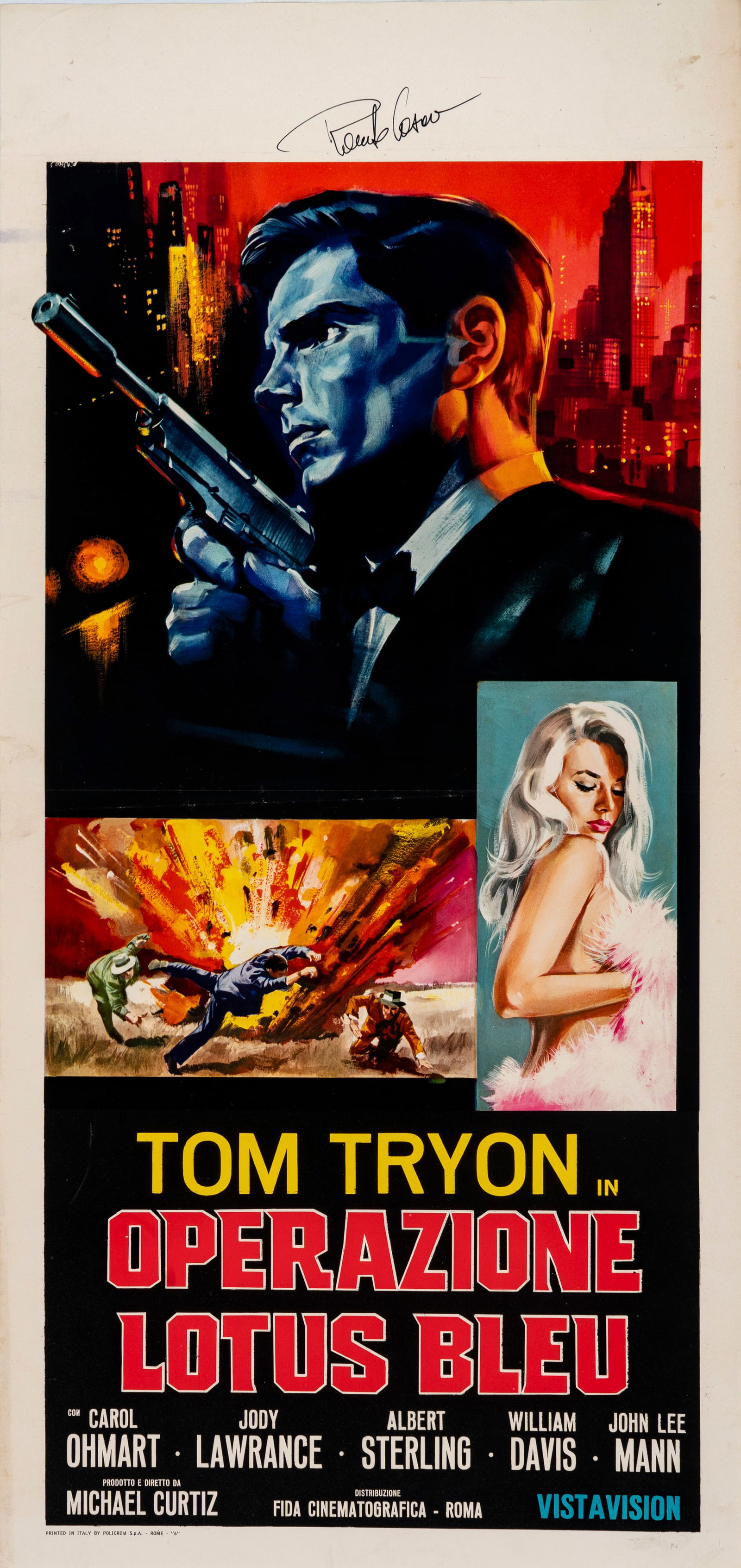 Casaro Renato - "Operazione Lotus Bleu (Operation Lotus Bleu)", 1961 (1 of 1)