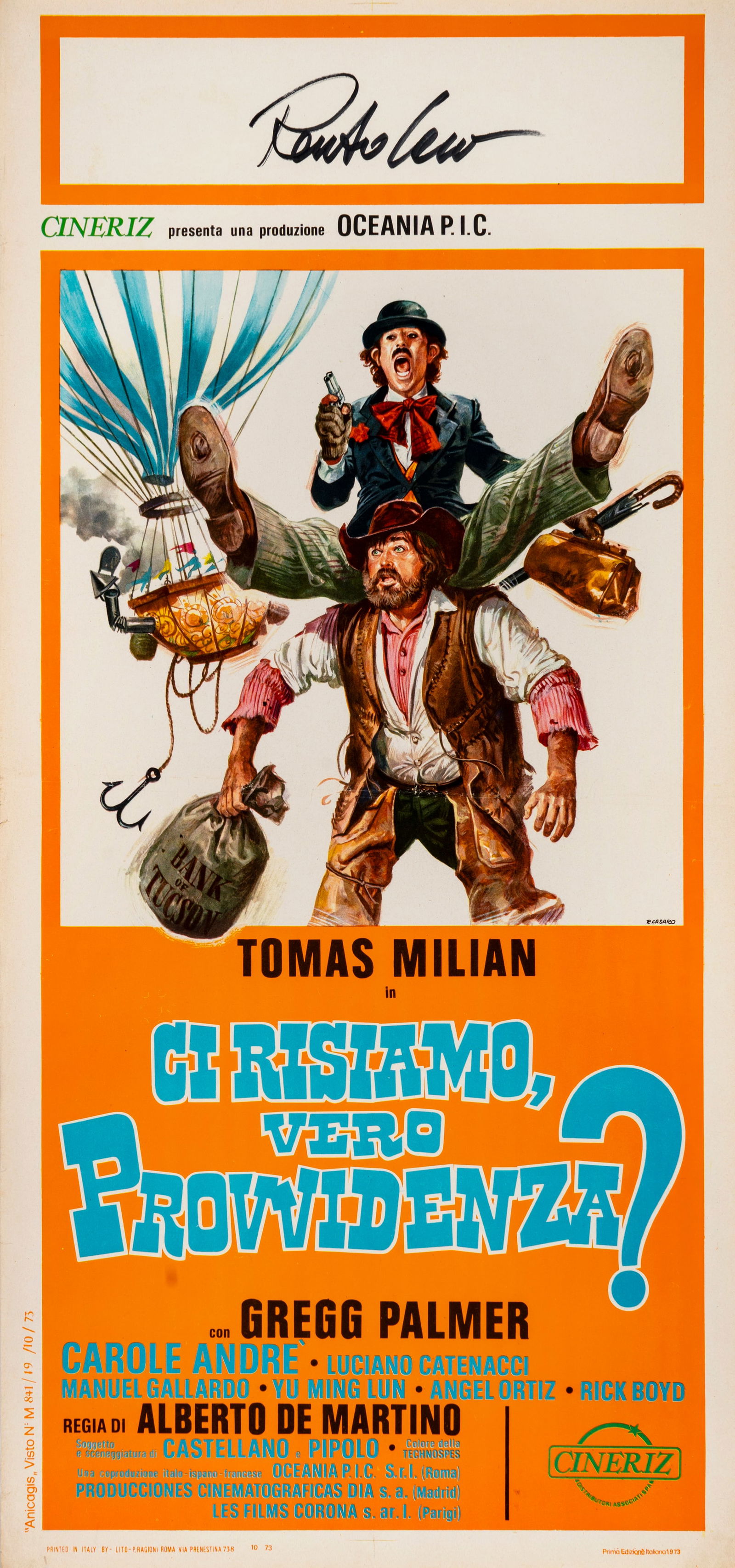 Casaro Renato - "Ci risiamo, vero Provvidenza?", 1973 (1 of 1)