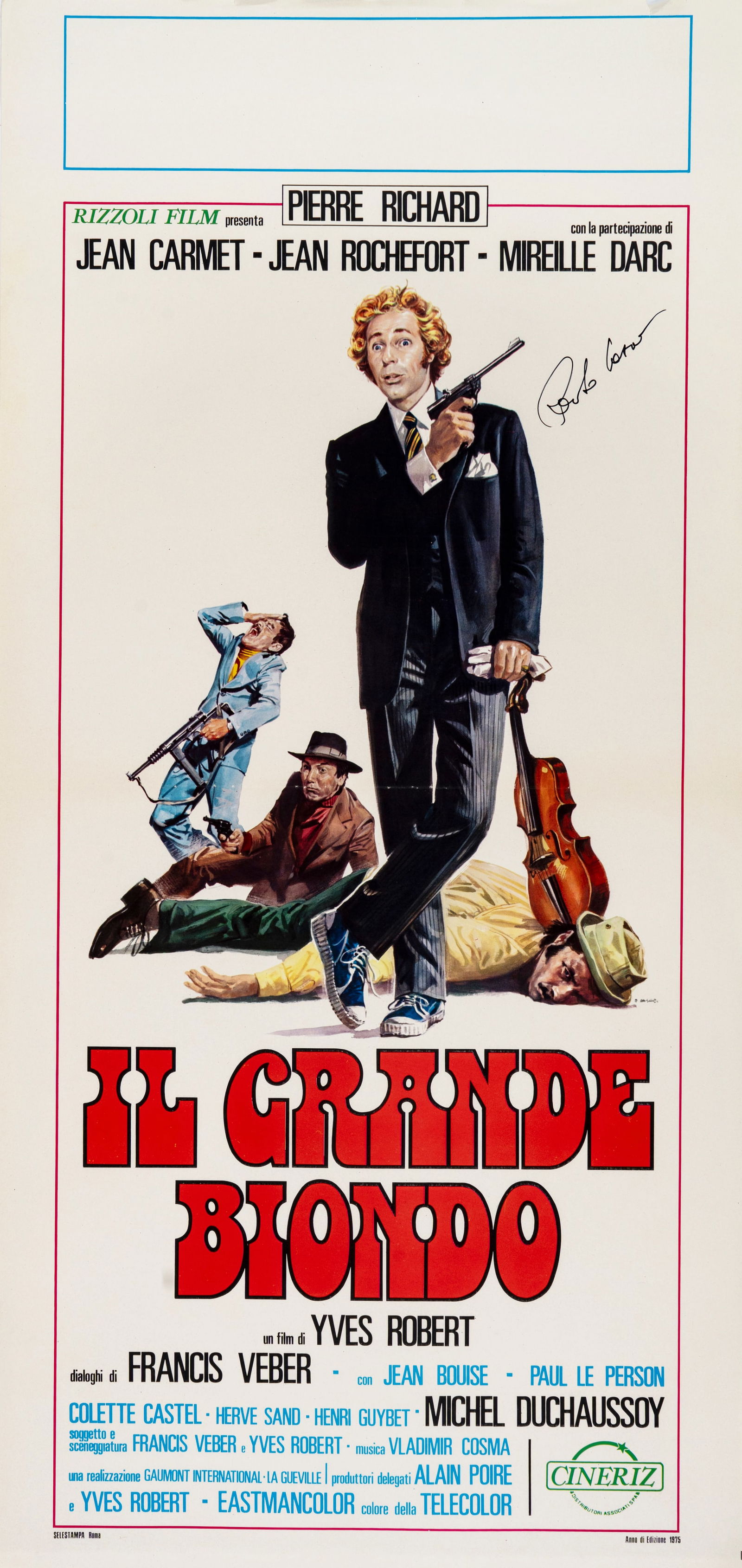 Casaro Renato - "Il grande biondo (Le retour du grand blond)", 1974 (1 of 1)