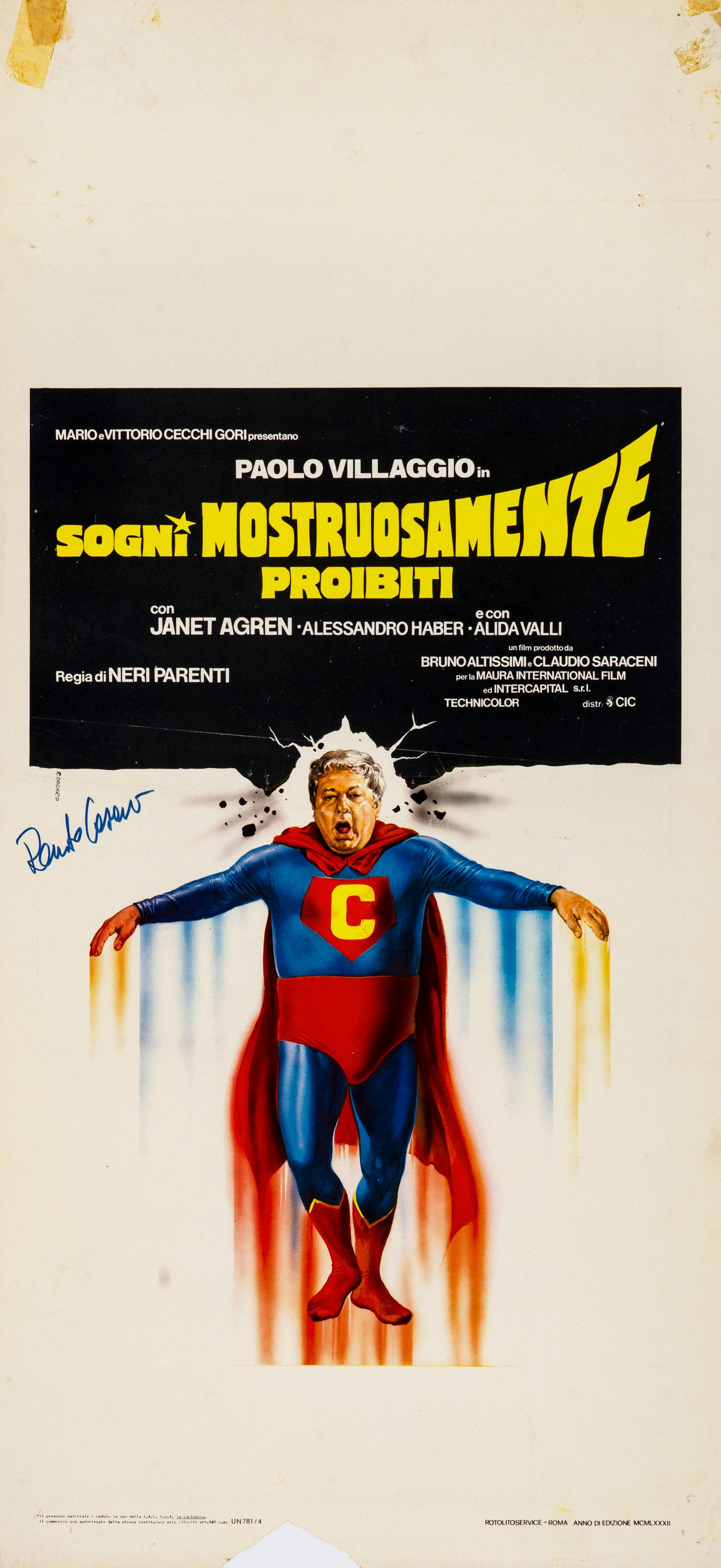 Casaro Renato - "Sogni mostruosamente proibiti", 1982 (1 of 1)